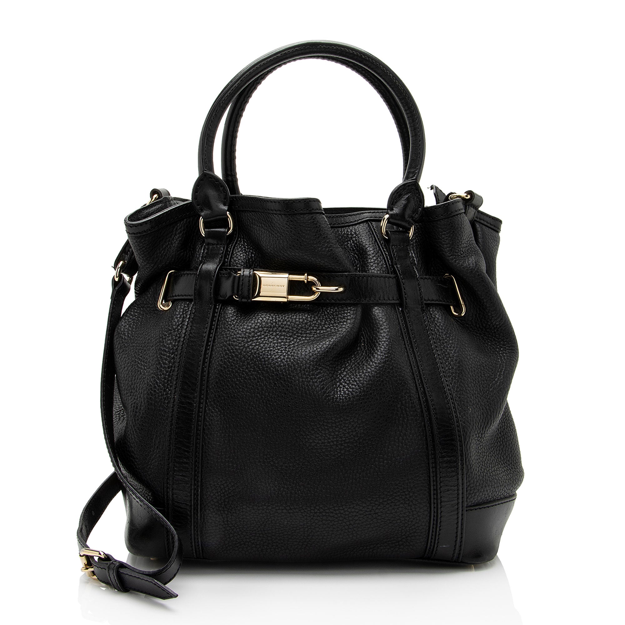 Burberry Calfskin Golderton Tote (SHF-dTtZRD)