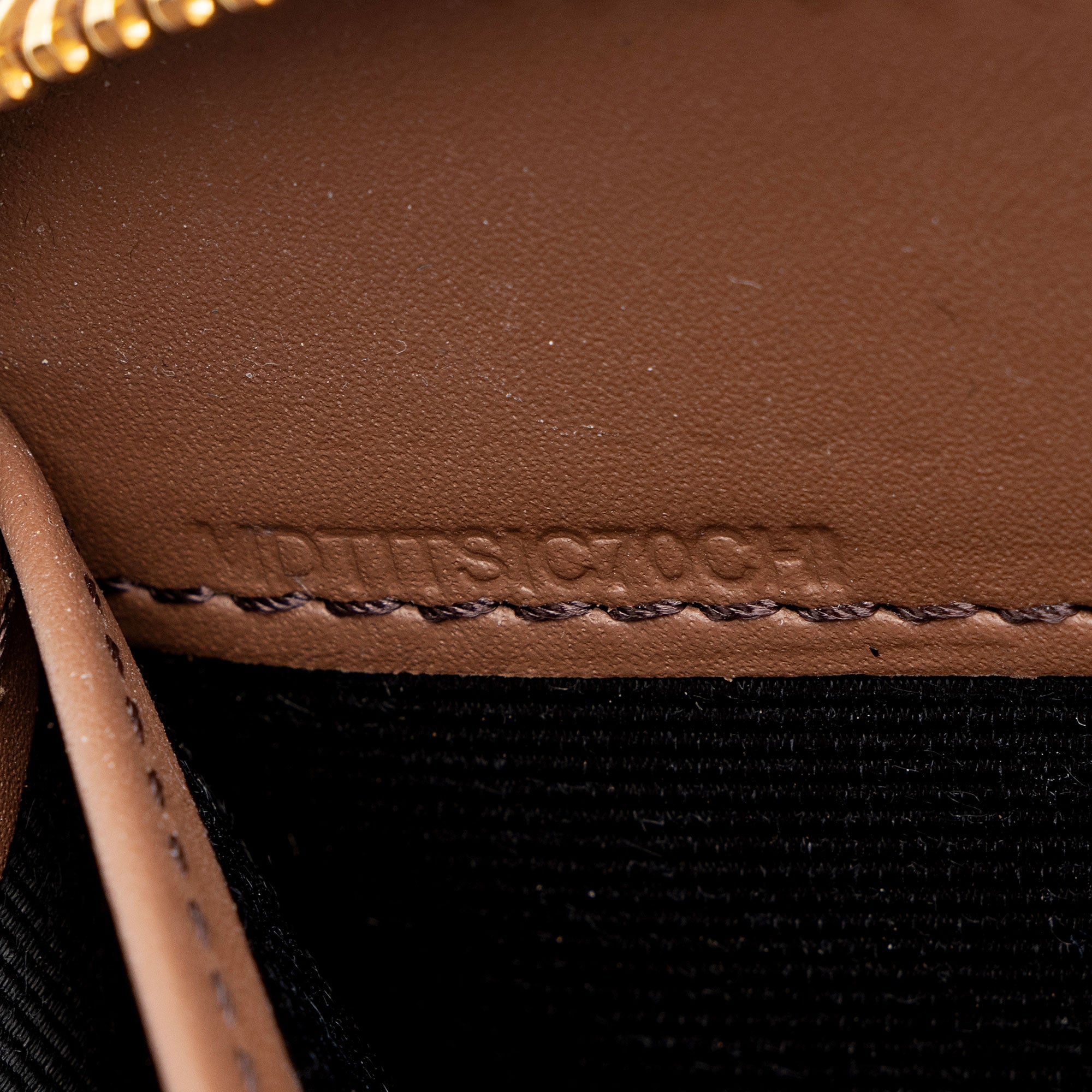 Burberry Calfskin House Check Renfrew Zip Around Wallet
