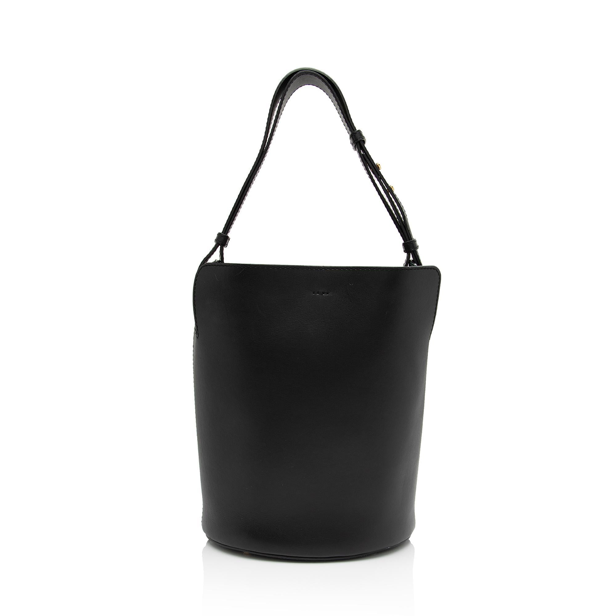 Burberry Calfskin Medium Bucket Bag (SHF-rLoMiD)