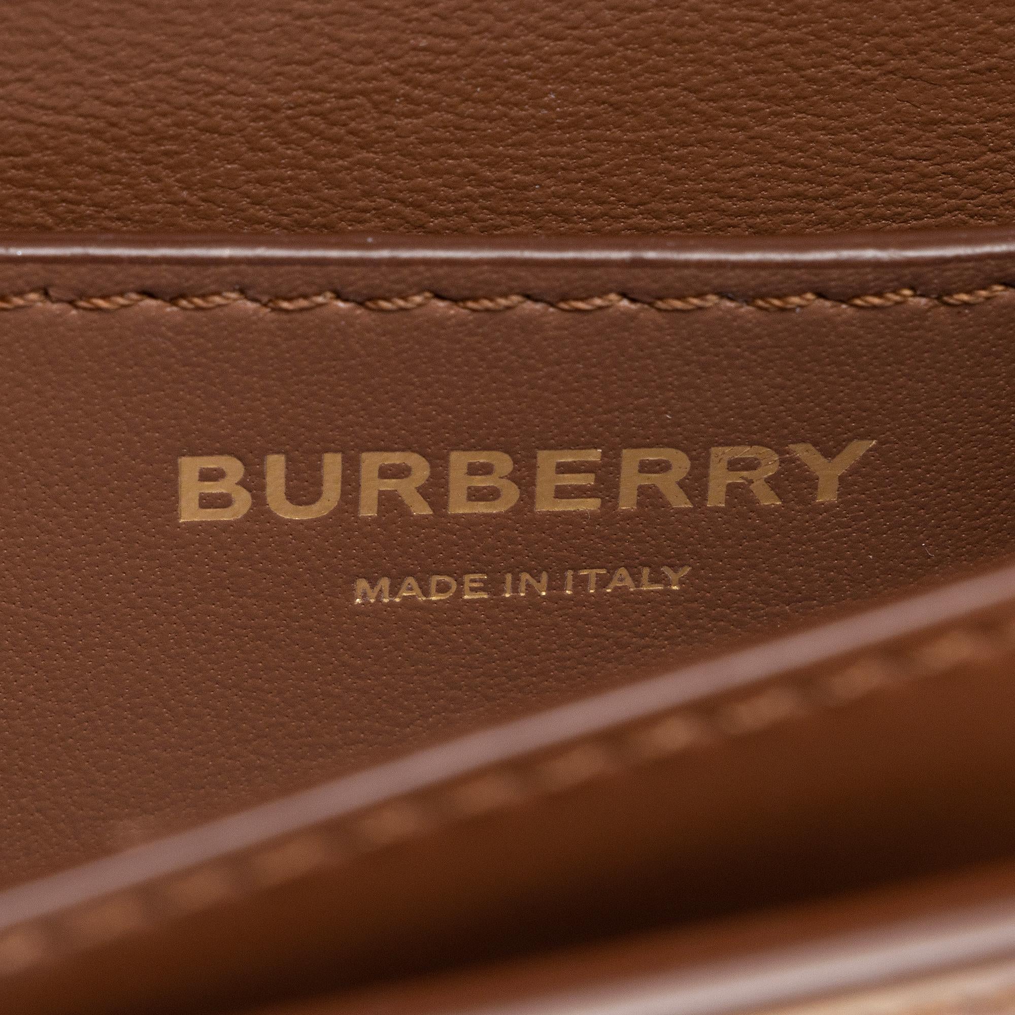 Burberry Calfskin TB Belt Bag (SHF-r9B1ER)