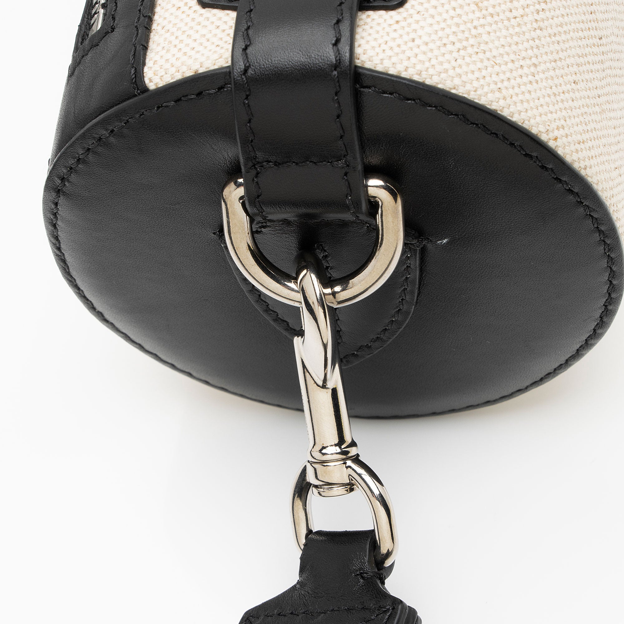 Burberry Canvas Barrel Crossbody