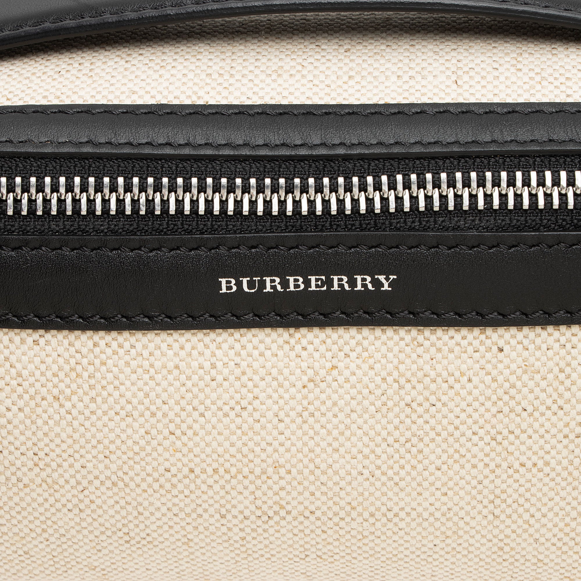 Burberry Canvas Barrel Crossbody