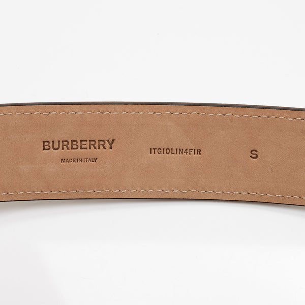 mens burberry belt