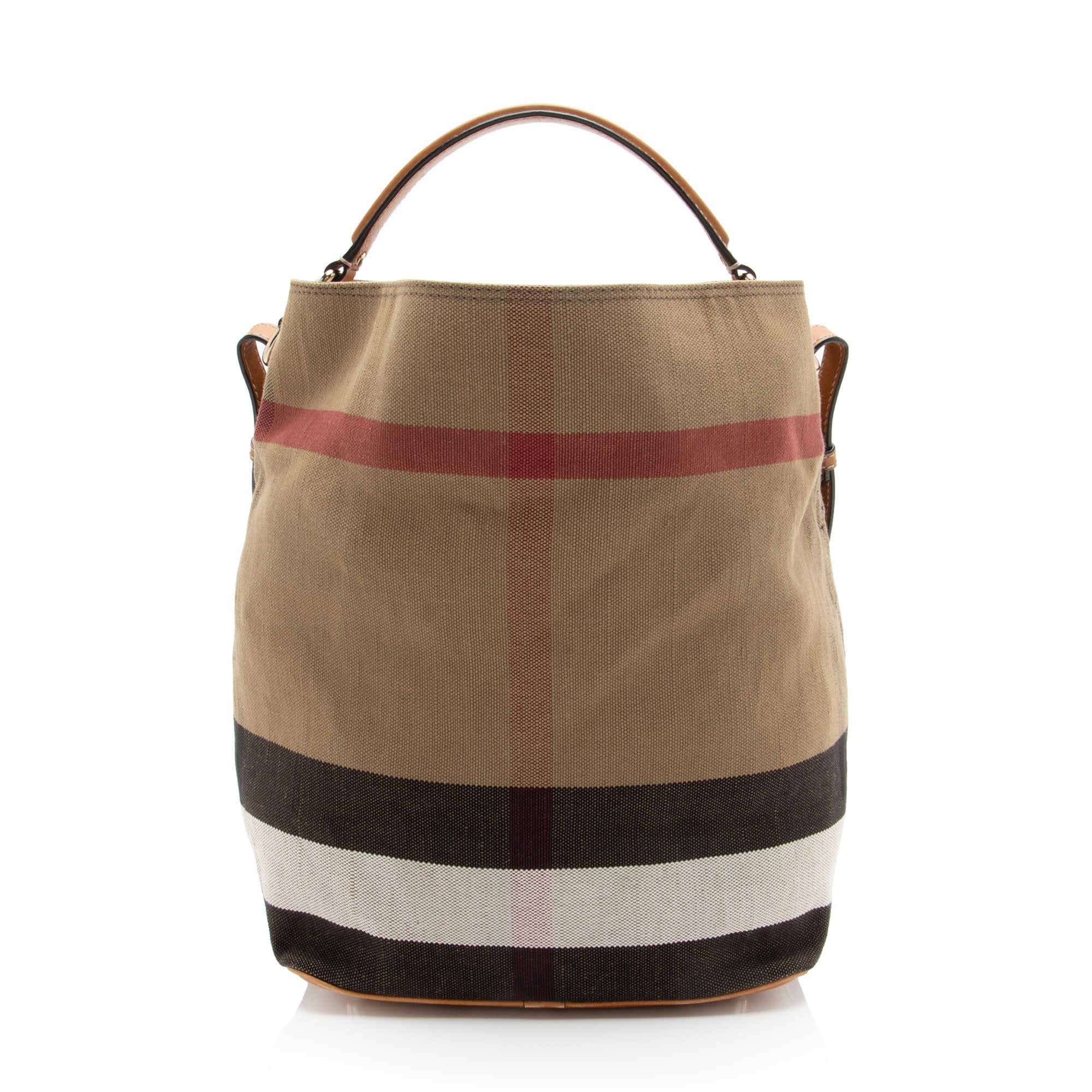 Burberry Canvas Check Susanna Bucket Bag