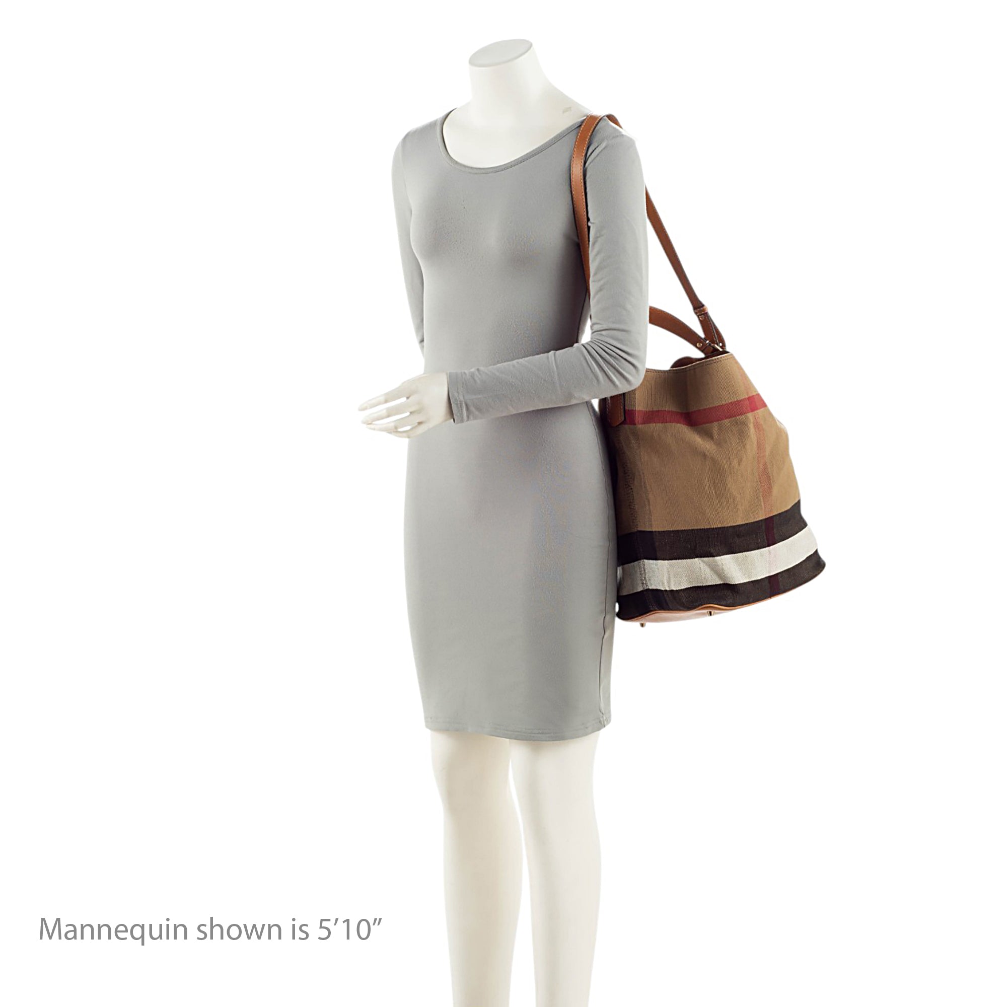 Burberry Canvas Check Susanna Bucket Bag