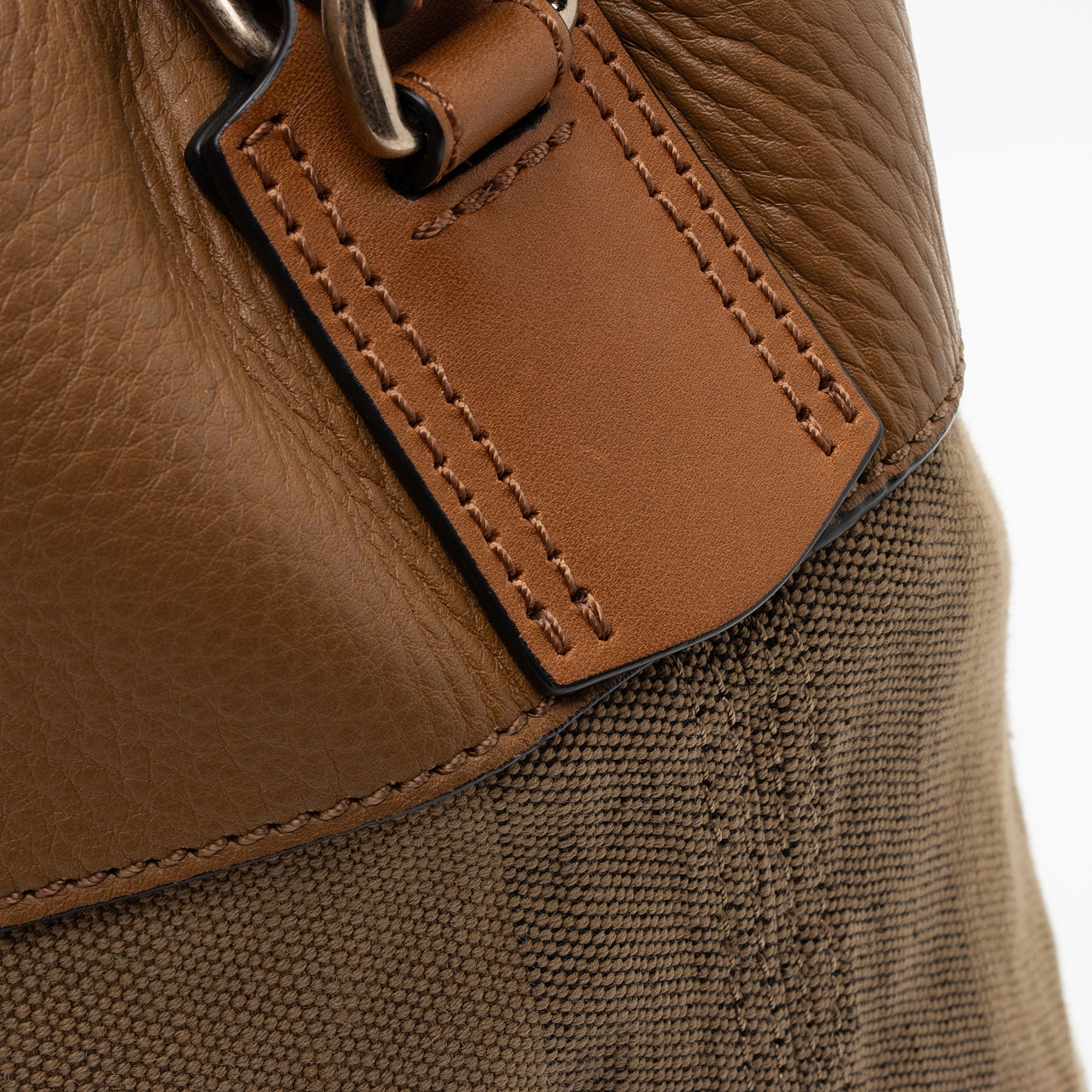 Burberry Canvas Check Tassel Ashby Medium Hobo (SHF-KQF93d)