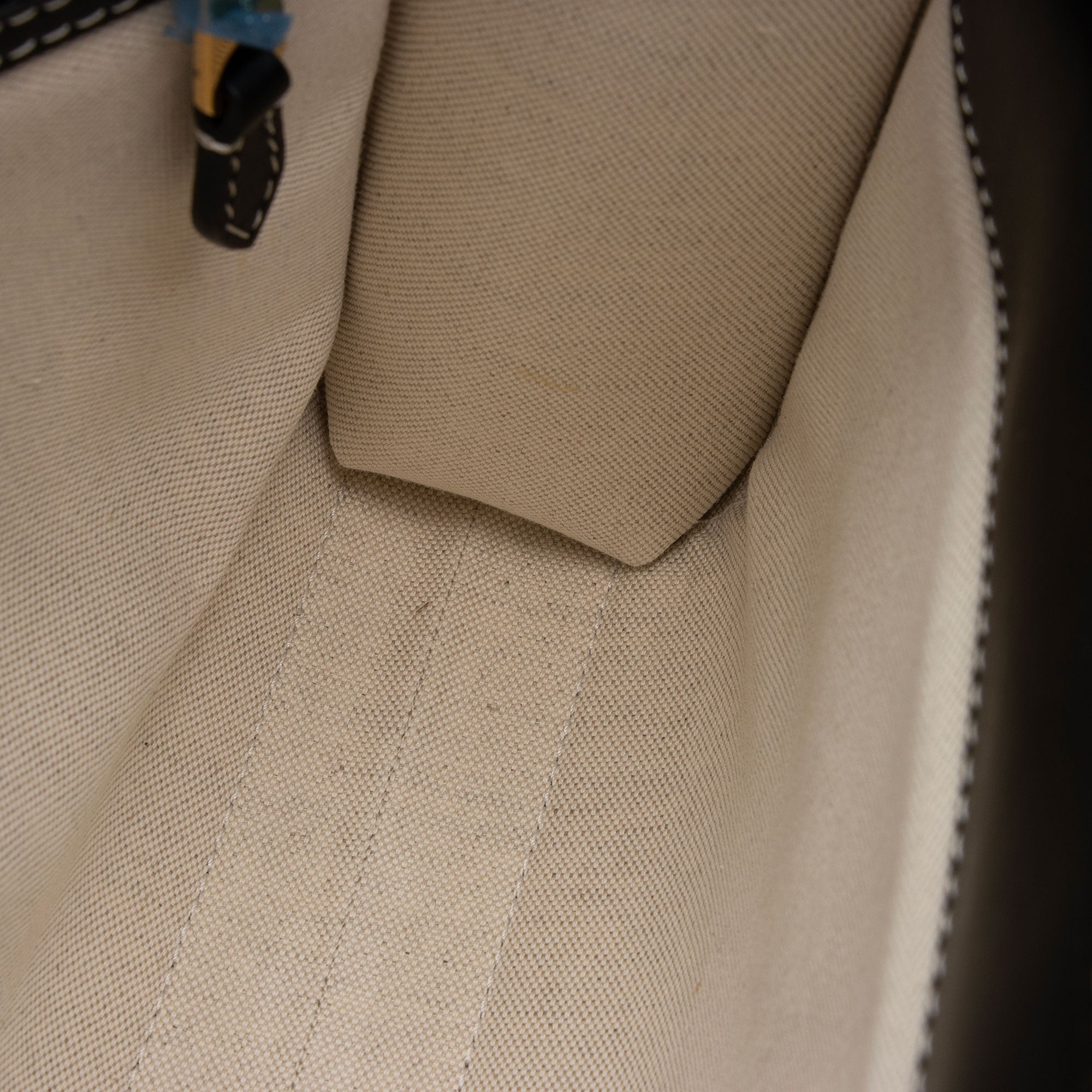Burberry Canvas Horseferry Mini Pocket Tote (SHF-P7WK3S)