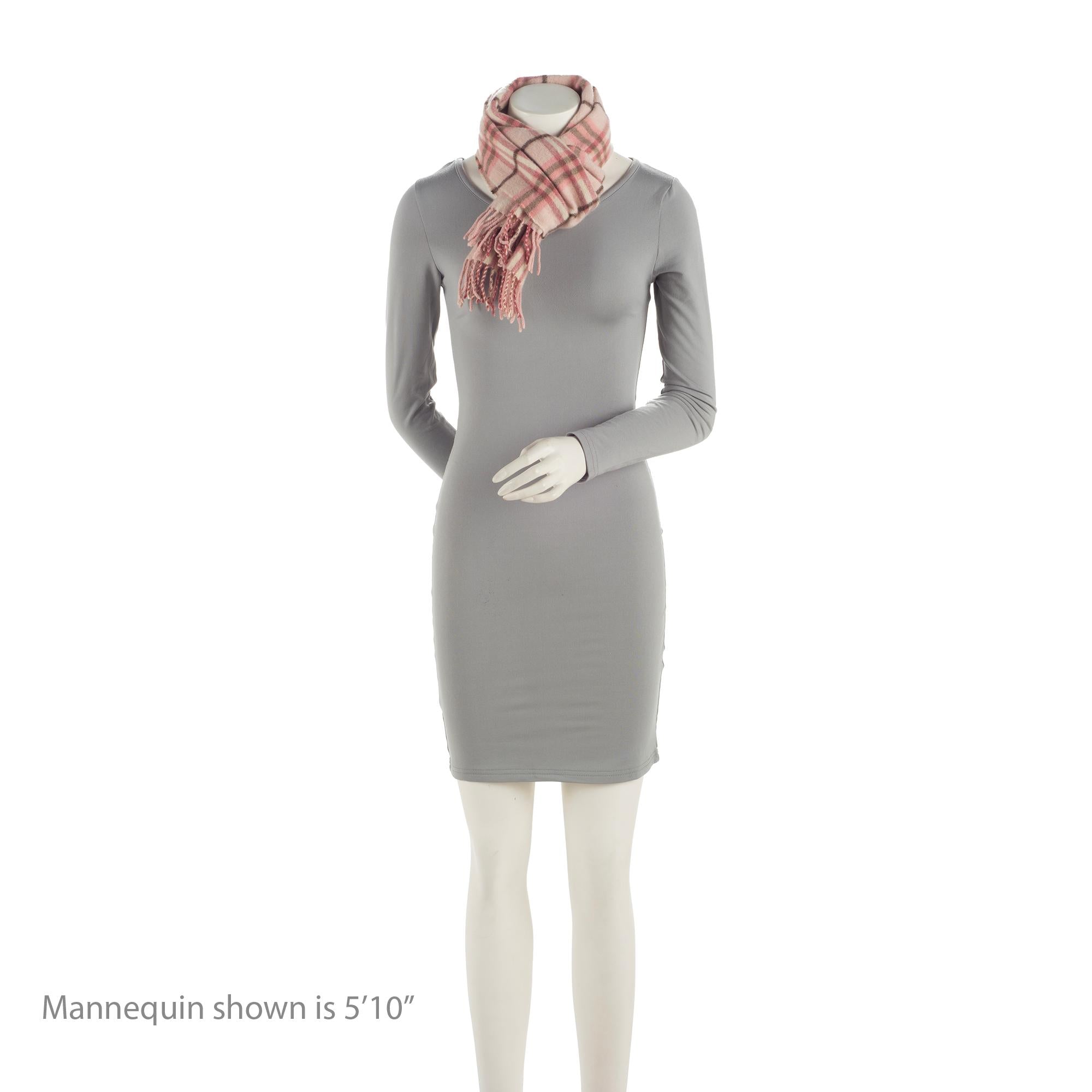 Burberry Cashmere Candy Check Scarf (SHF-23924)