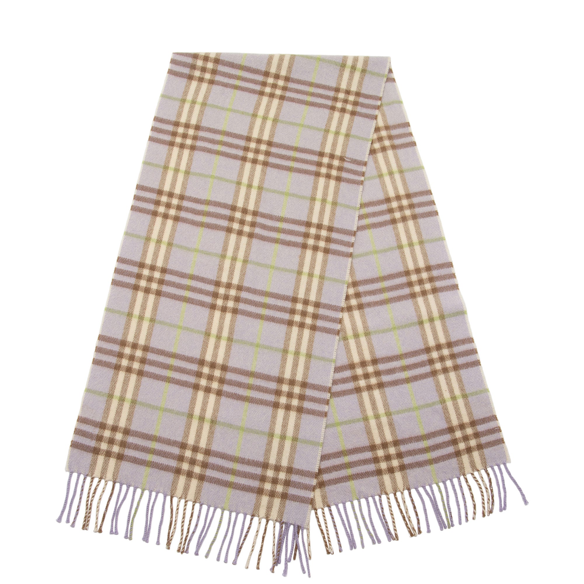 Burberry Cashmere Check Scarf (SHF-wJPU6k)