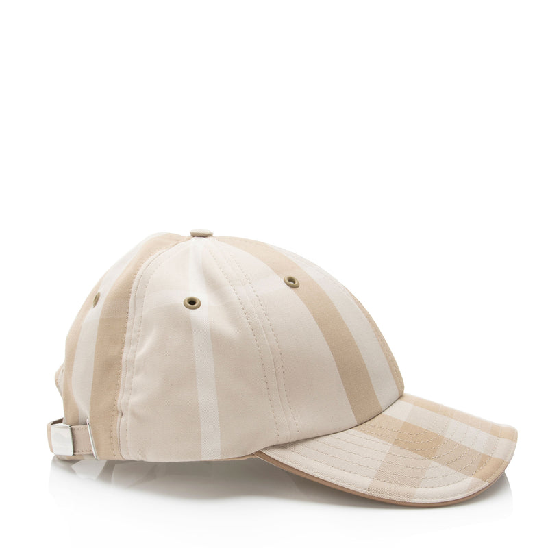 Burberry Check Baseball Hat (SHF-e0fT5c)