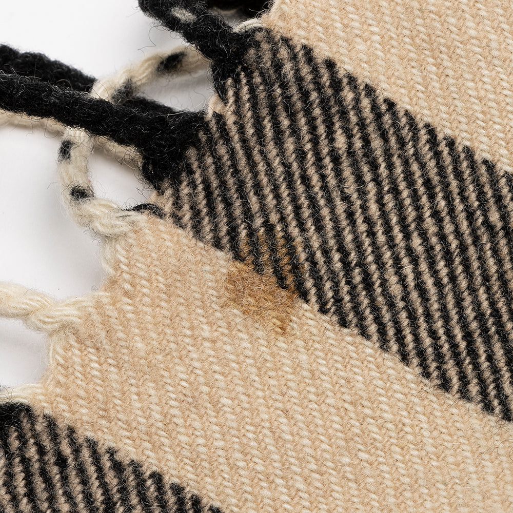 Burberry Classic Check Cashmere Happy Plaid Fringe Scarf (SHF-23005)