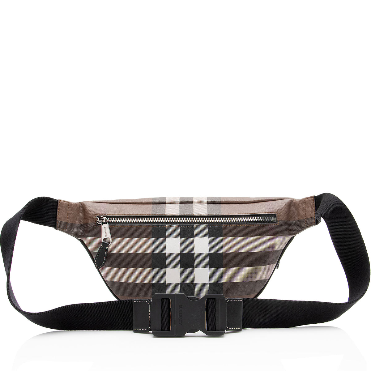 Burberry E-Canvas House Check Cason Bum Bag