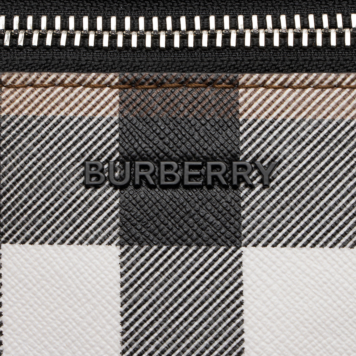 Burberry E-Canvas House Check Cason Bum Bag