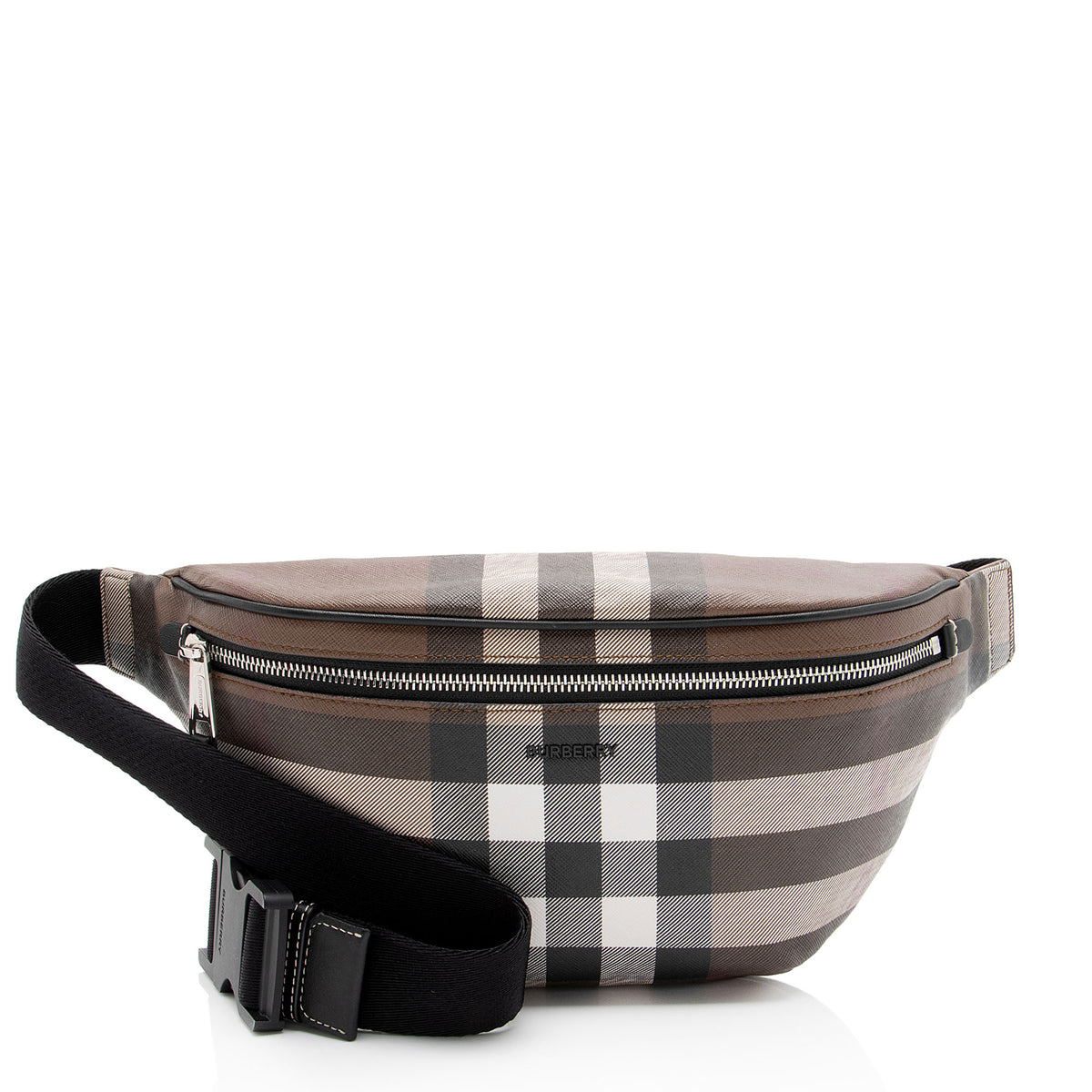 Burberry E-Canvas House Check Cason Bum Bag