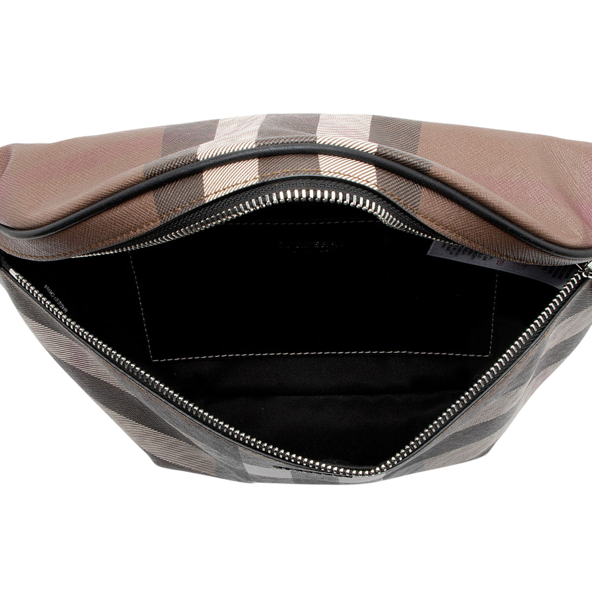 Burberry E-Canvas House Check Cason Bum Bag