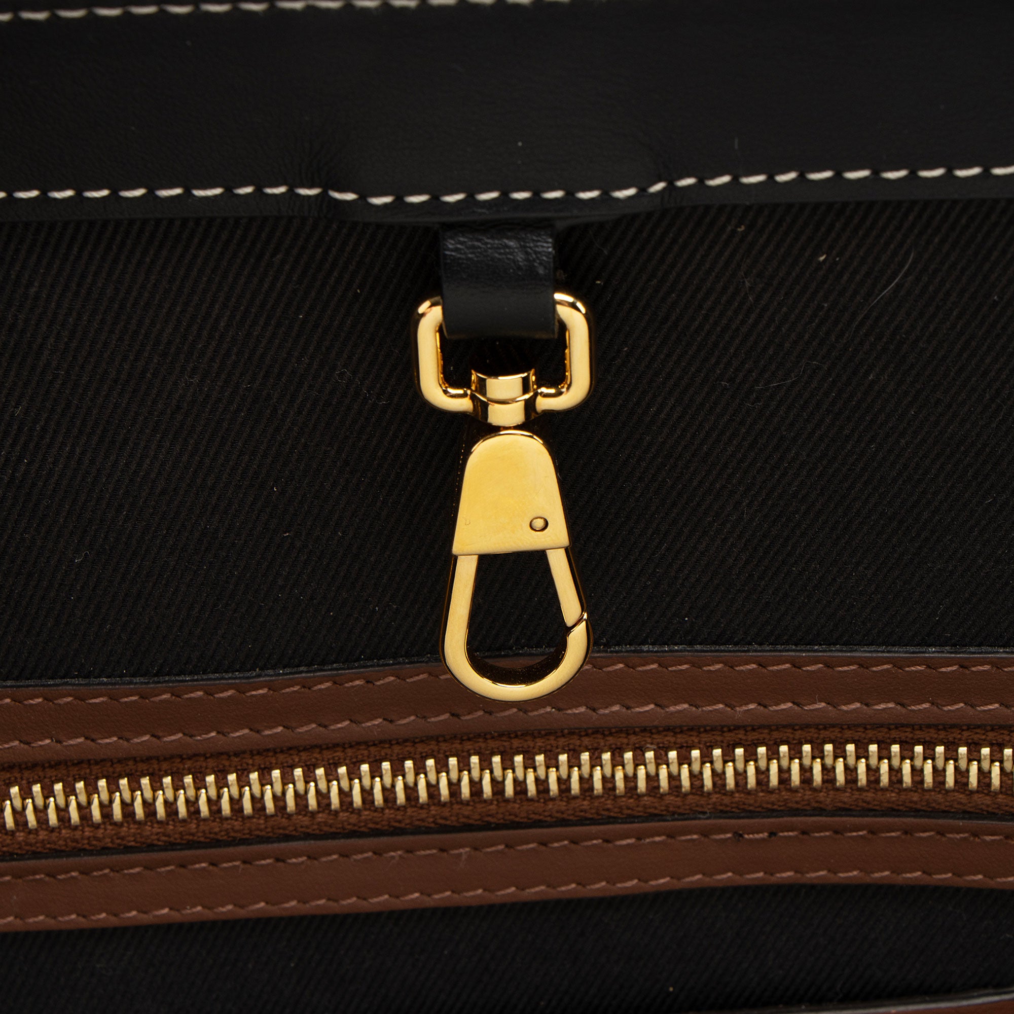 Burberry E-Canvas House Check Denny Medium Tote