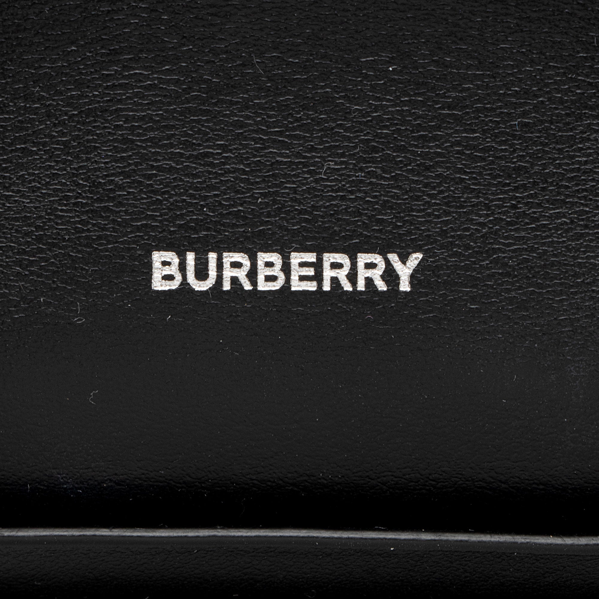 Burberry E-Canvas TB Monogram Robin Mini Messenger