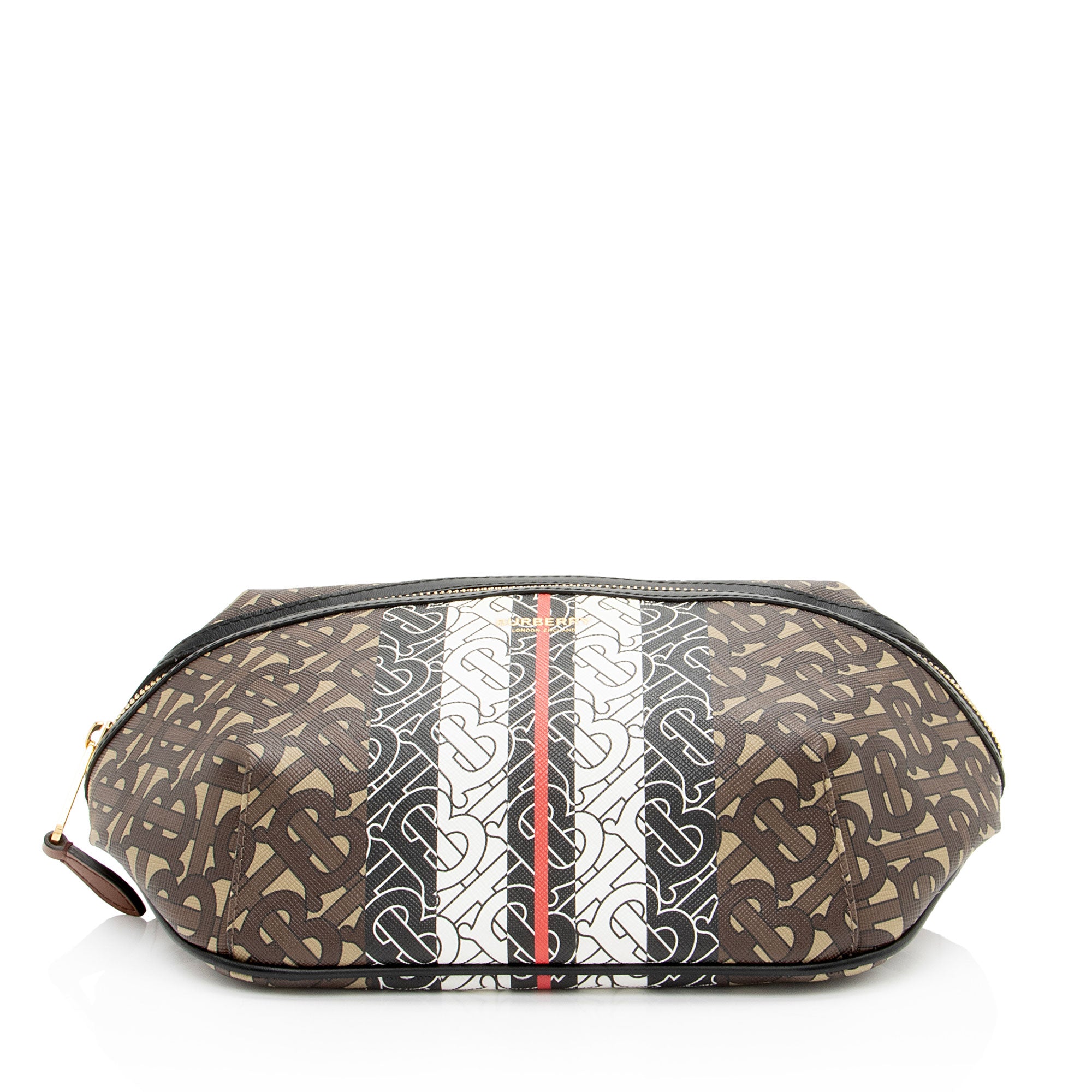 Burberry E-Canvas TB Monogram Stripe Sonny Bum Bag