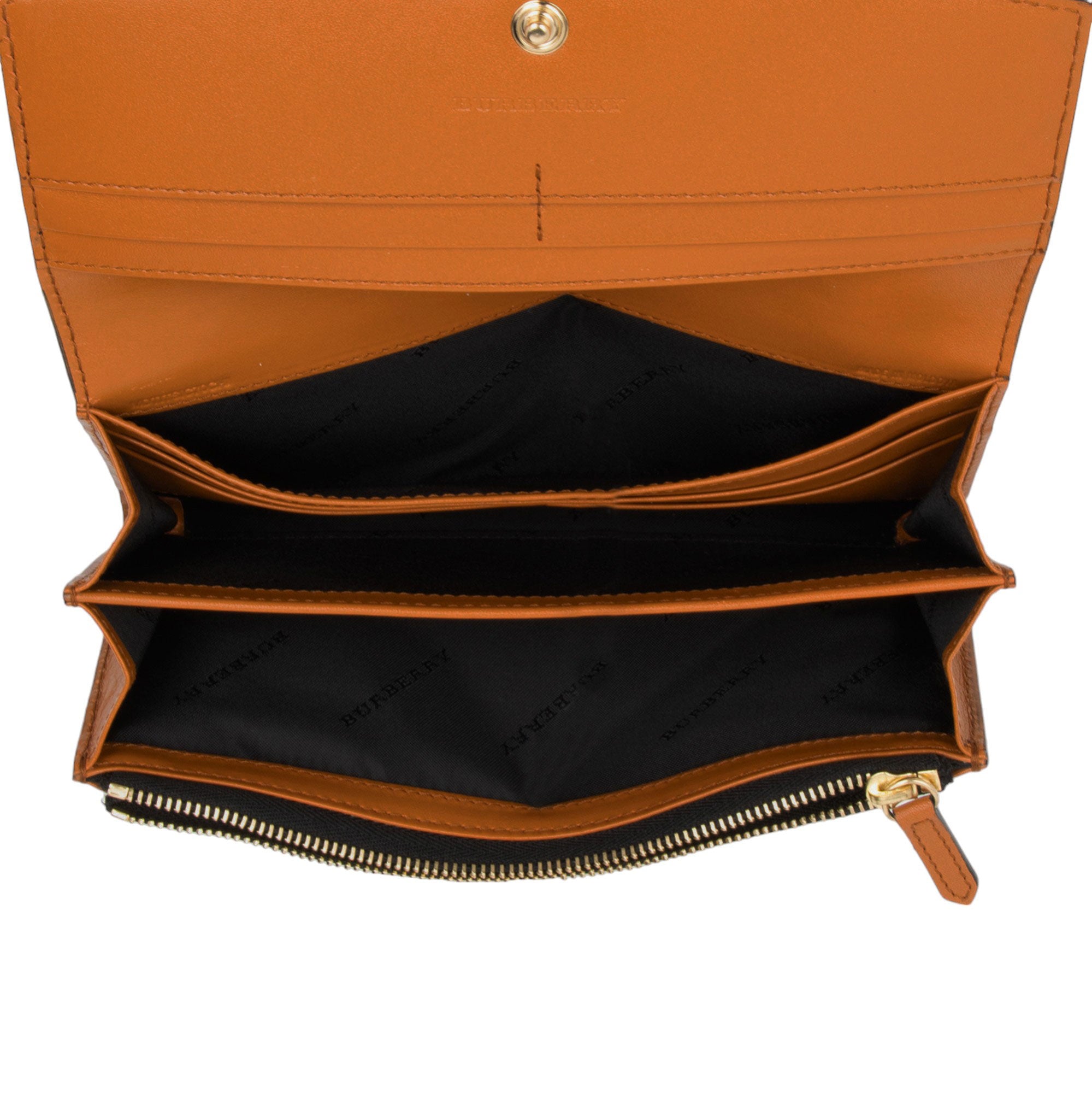 Burberry Embossed Leather Porter Wallet (SHF-QF78fN)