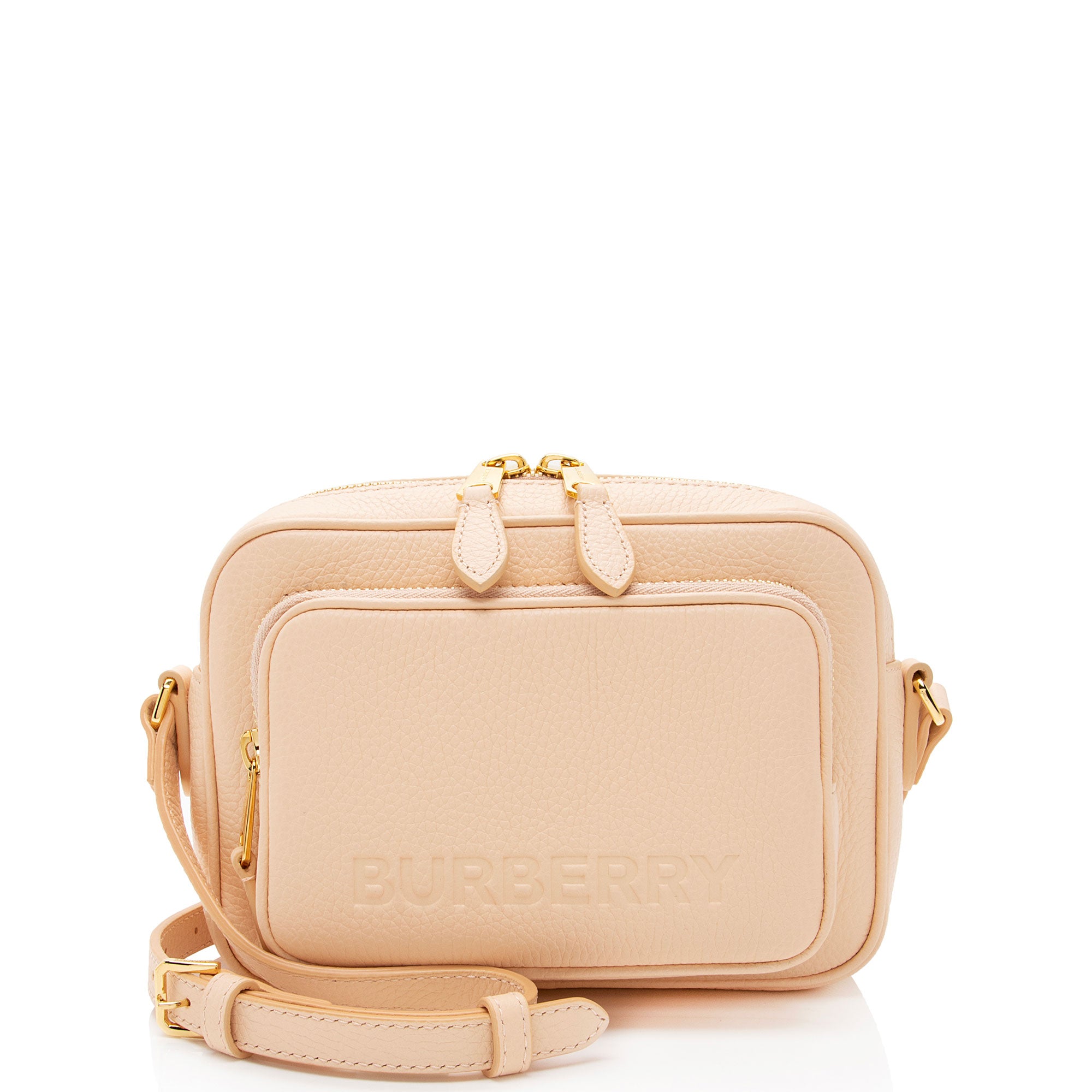 BURBERRY ベージュレザー バッグ Hampshire Bag in Archive beige - Women, Vintage Check | Burberry