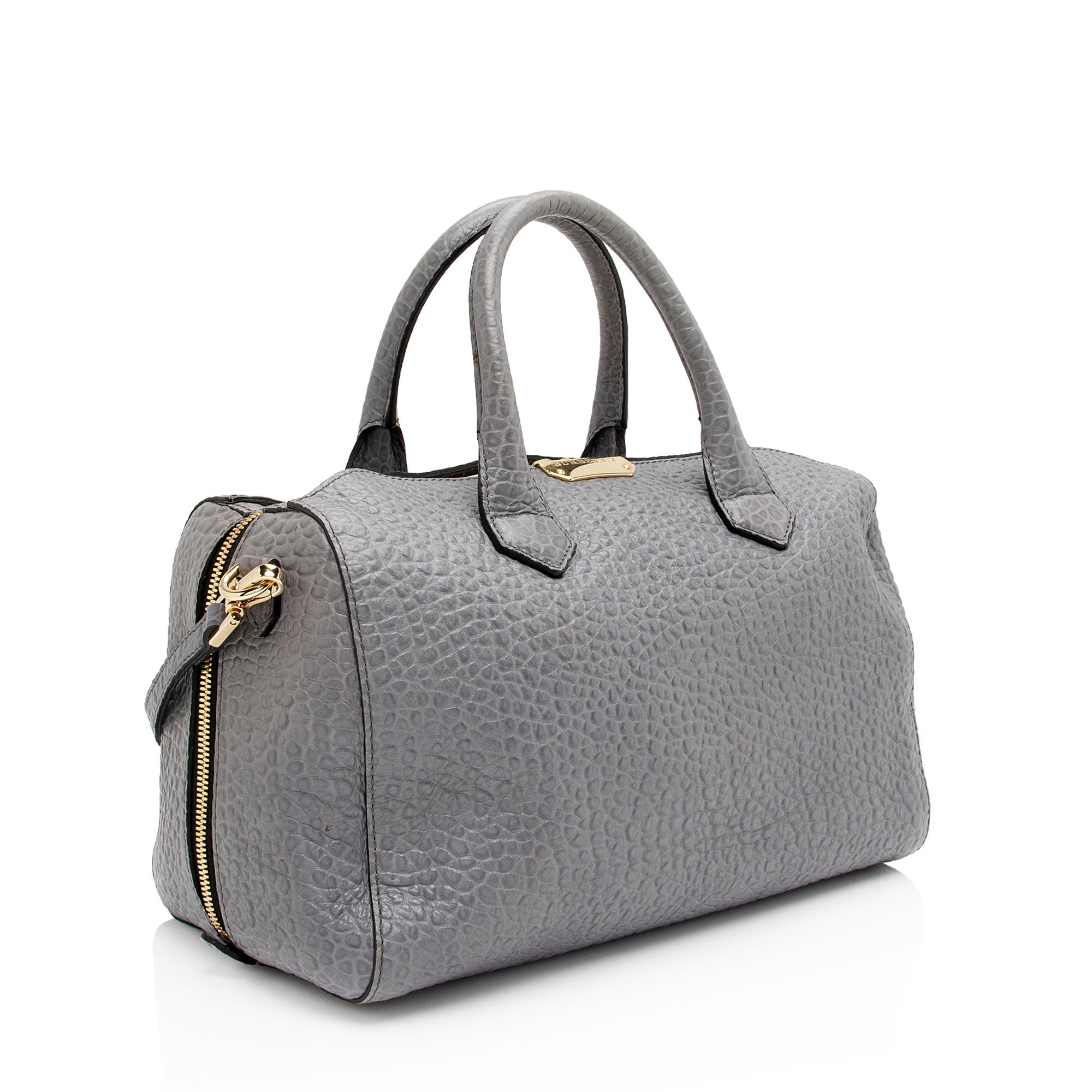 Burberry Grained Leather Alchester Medium Satchel (SHF-jMyozw)