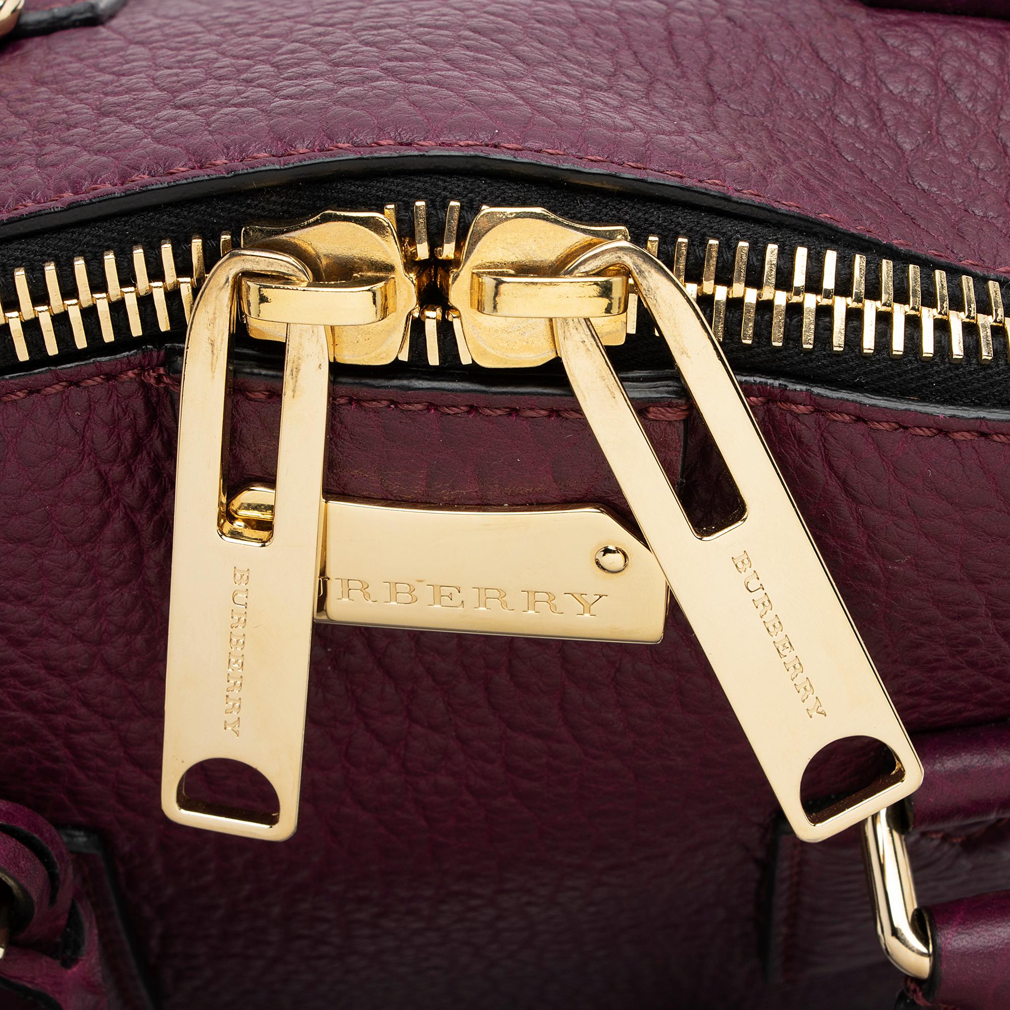 Burberry Leather Orchard Small Satchel (SHF-23801)