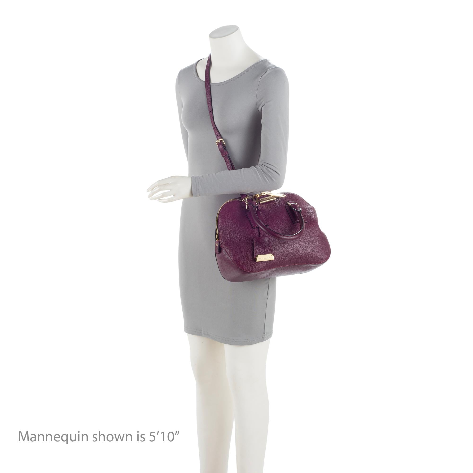 Burberry Leather Orchard Small Satchel (SHF-23801)