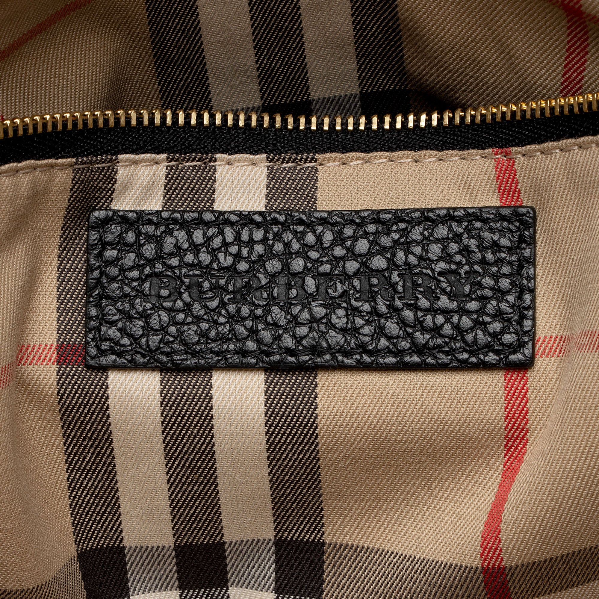 Burberry Grainy Calfskin Greenwood Small Bowling Bag (SHF-FpdJNF)