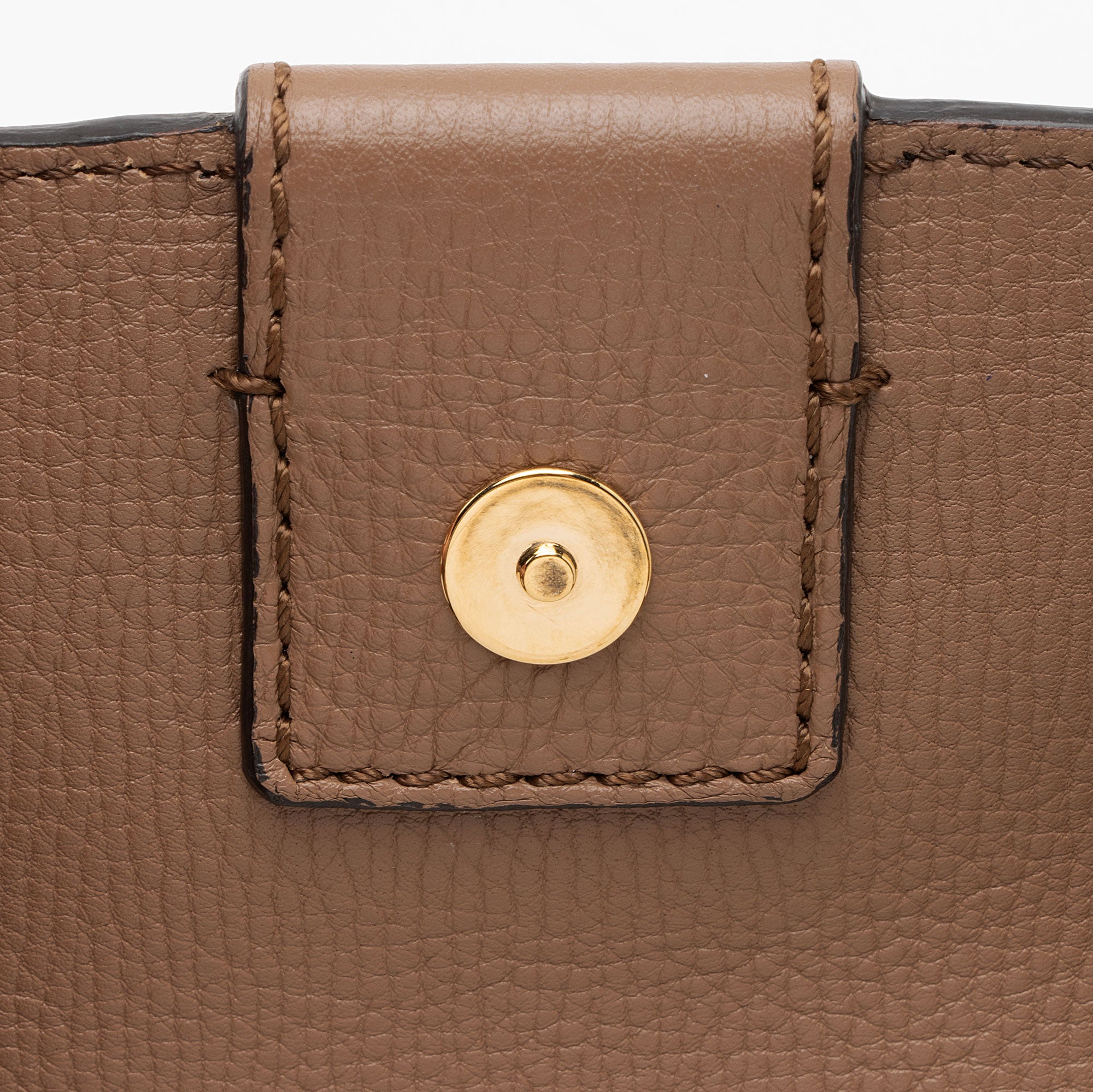 Burberry Grainy Calfskin House Check Camberley Small Satchel (SHF-SUePuH)