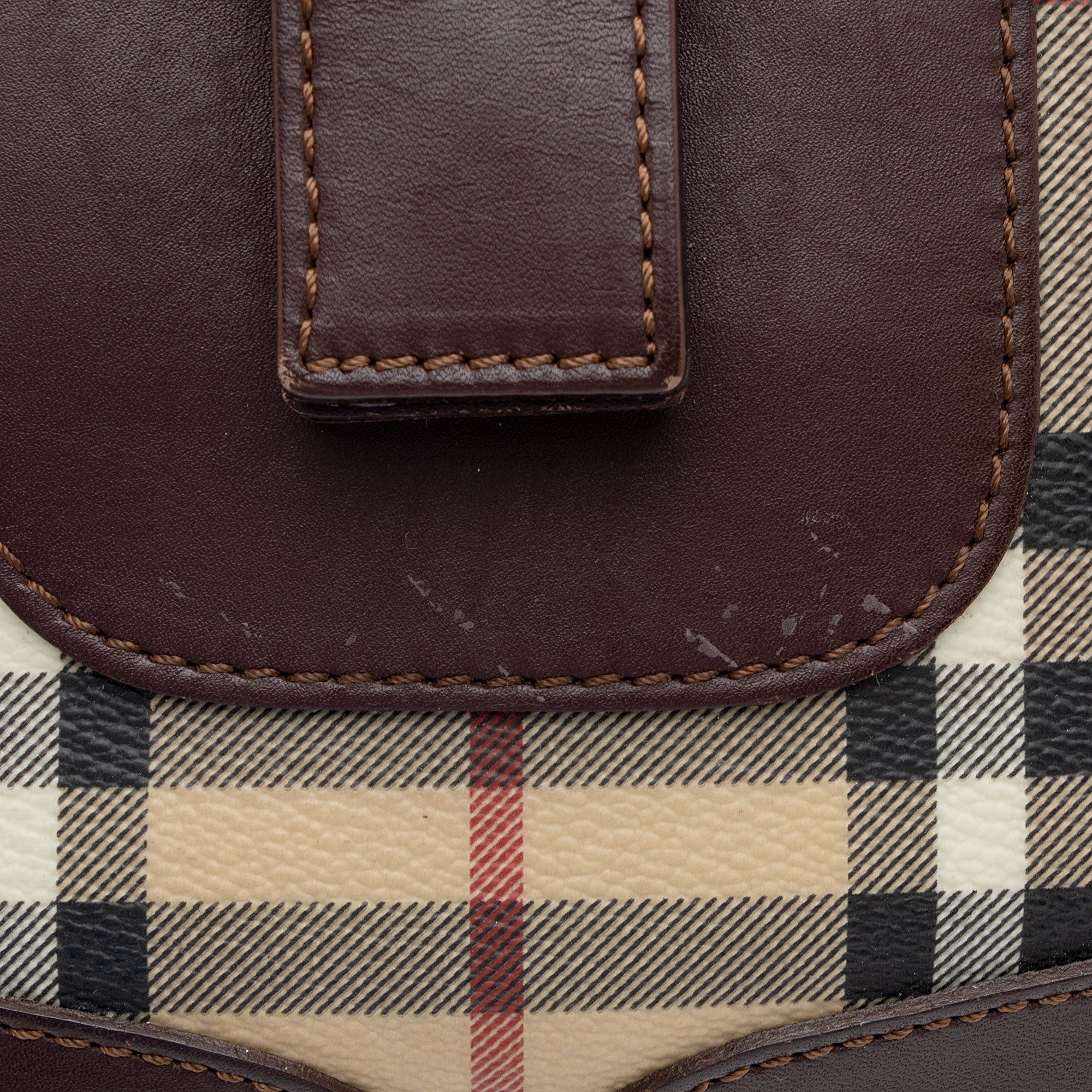 Burberry Haymarket Check Brooke Hobo (SHF-VuXDhl)
