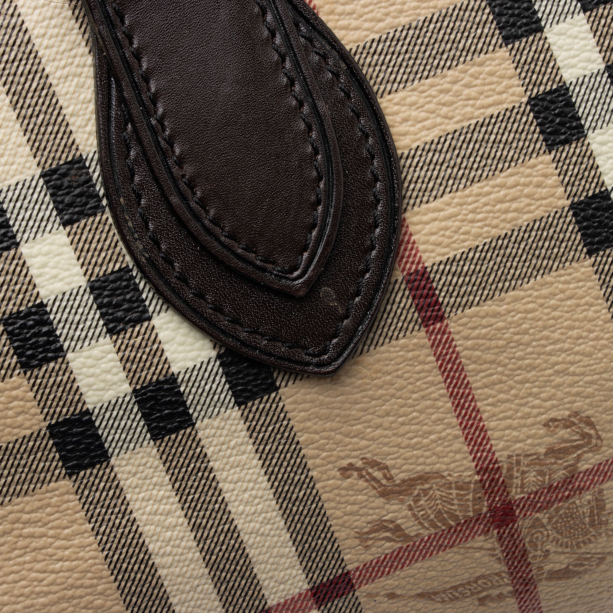 Burberry Haymarket Check Chester Medium Satchel (SHF-IgLgkf)