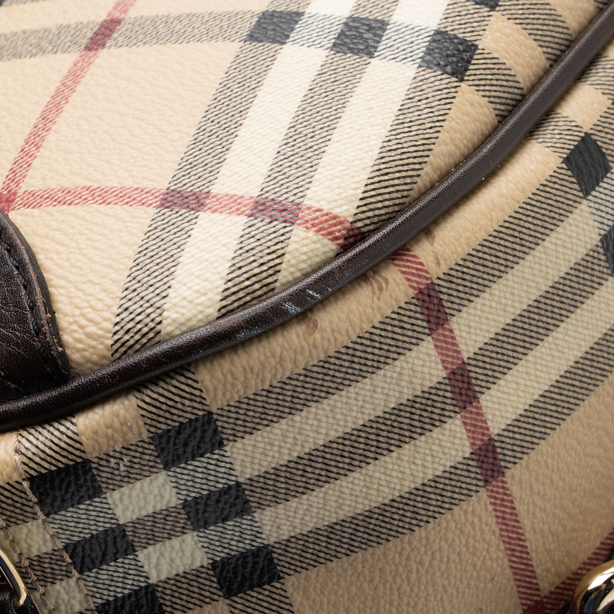 Burberry Haymarket Check Chester Medium Satchel (SHF-IgLgkf)