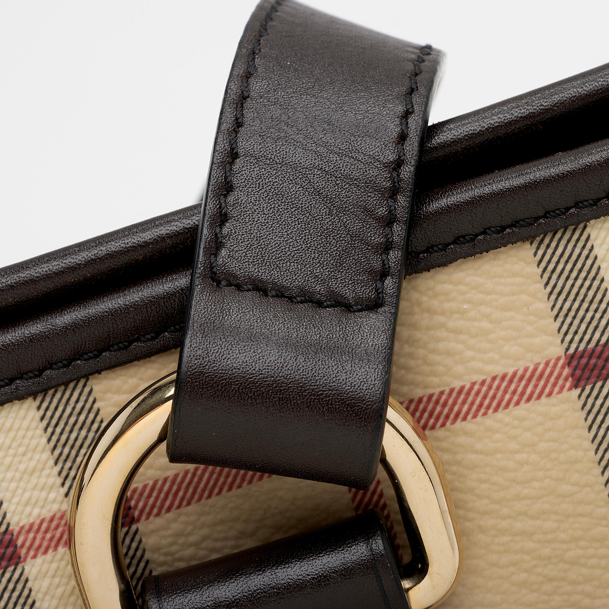 Burberry Haymarket Check Medium Regent Tote (SHF-22951)