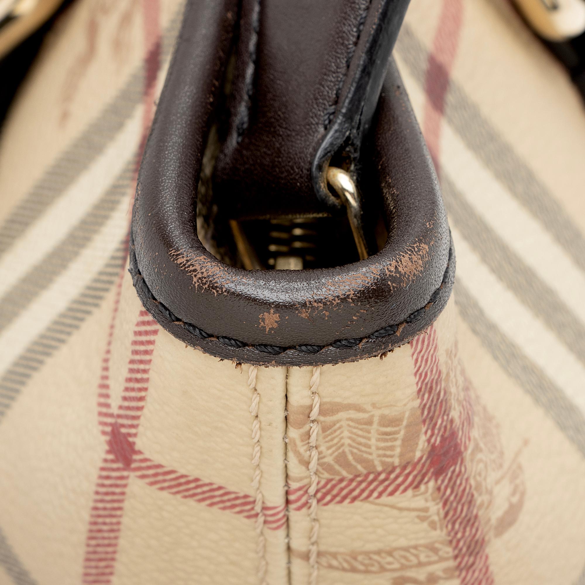 Burberry Haymarket Check Medium Regent Tote (SHF-22951)