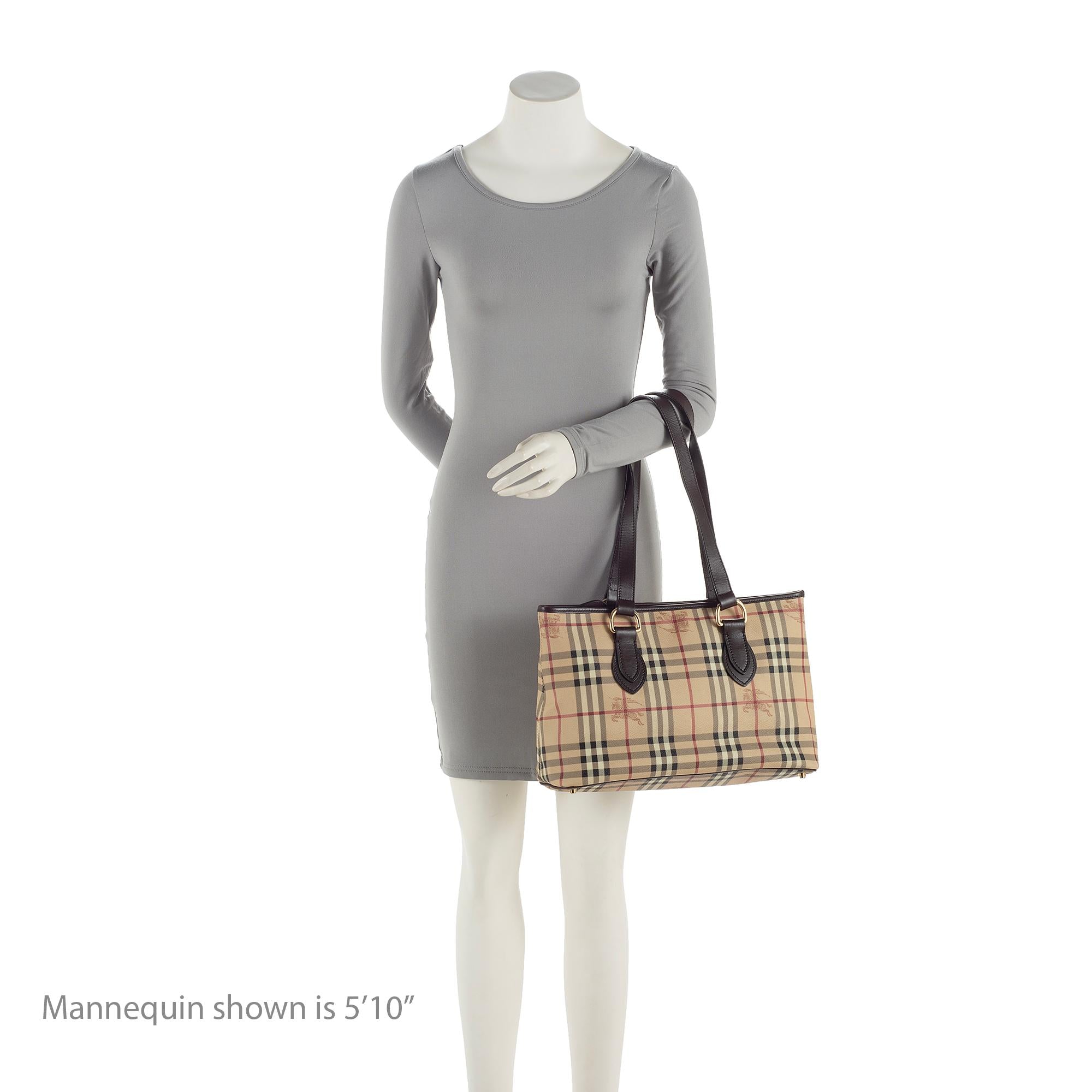 Burberry Haymarket Check Medium Regent Tote (SHF-22951)