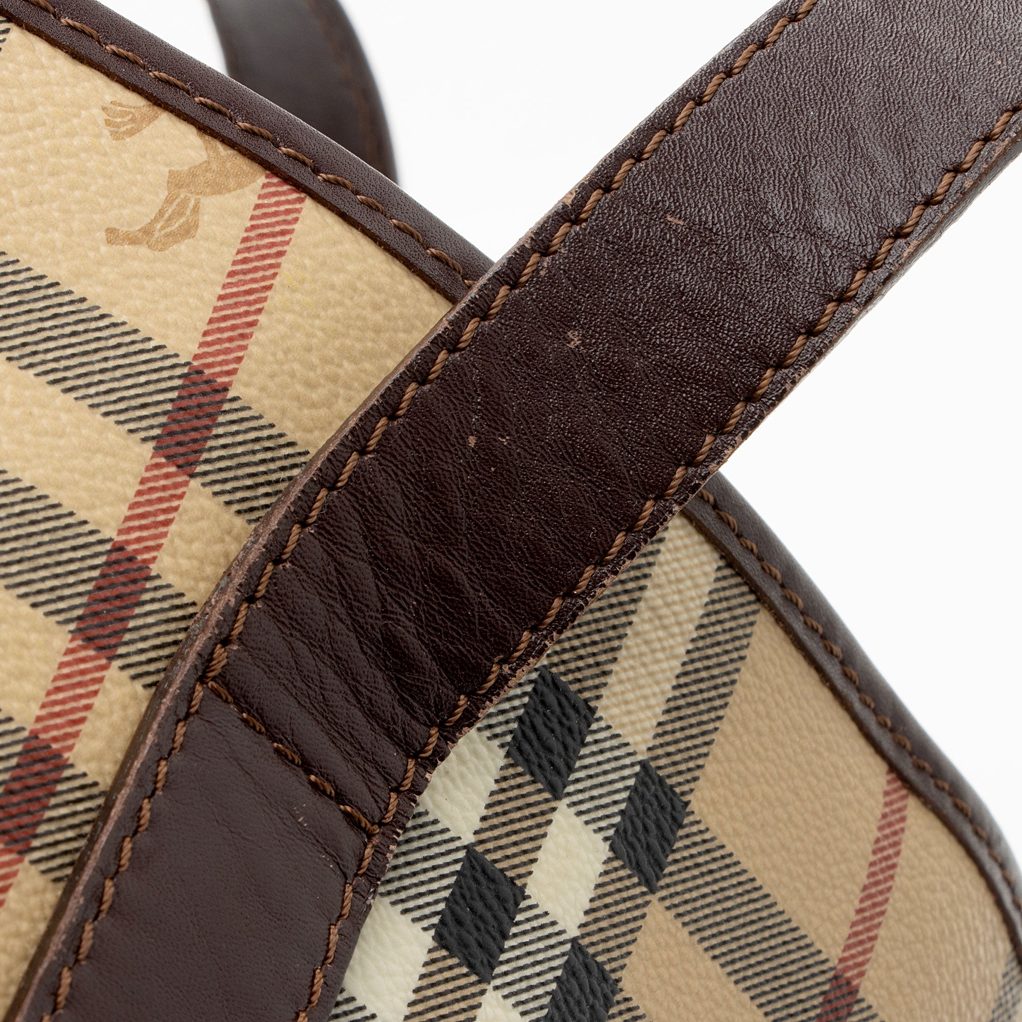 Burberry Haymarket Check Medium Tote (SHF-KA8pBF)