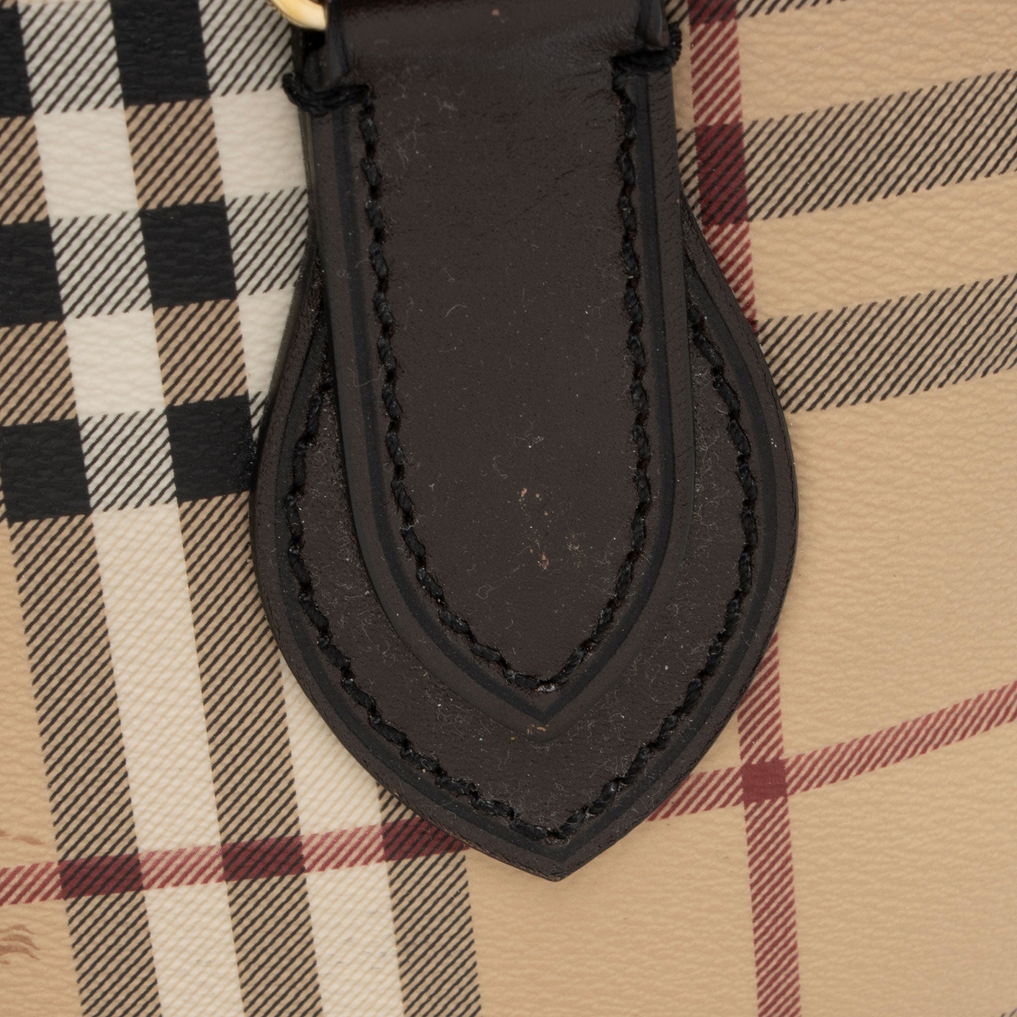 Burberry Haymarket Check Orchard Small Satchel