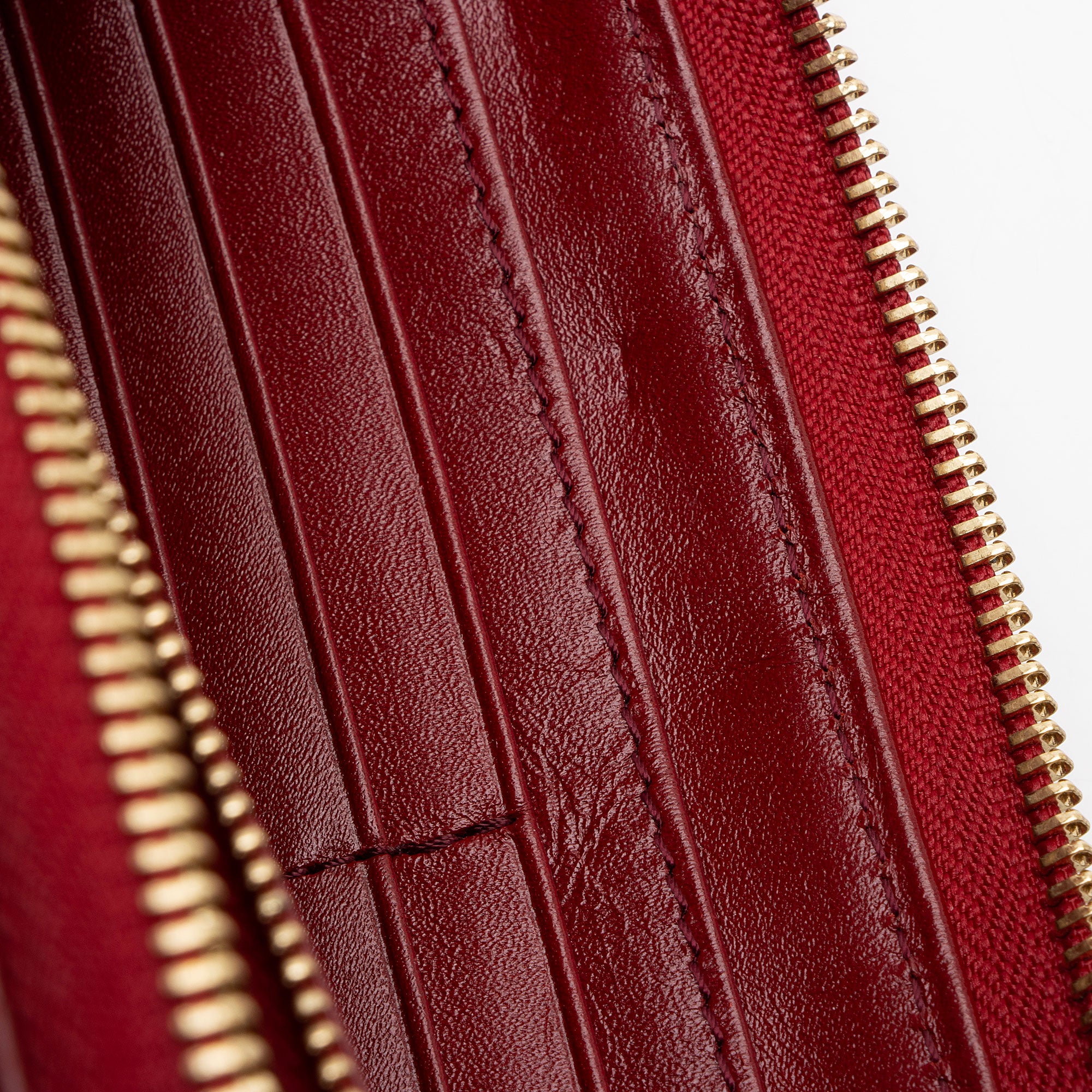 Burberry Haymarket Check Zip Around Wallet (SHF-8zBWAj)