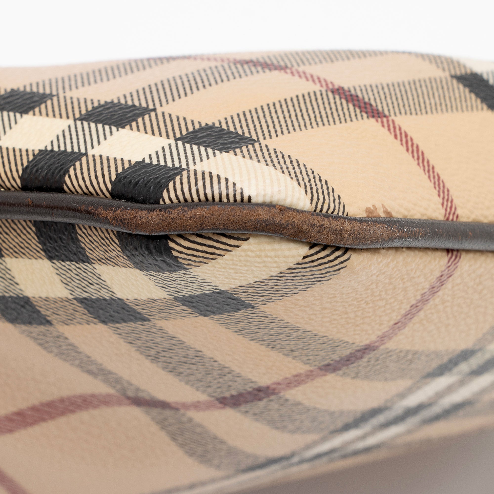 Burberry Haymarket Check Small Crossbody Bag (SHF-pnMphr)