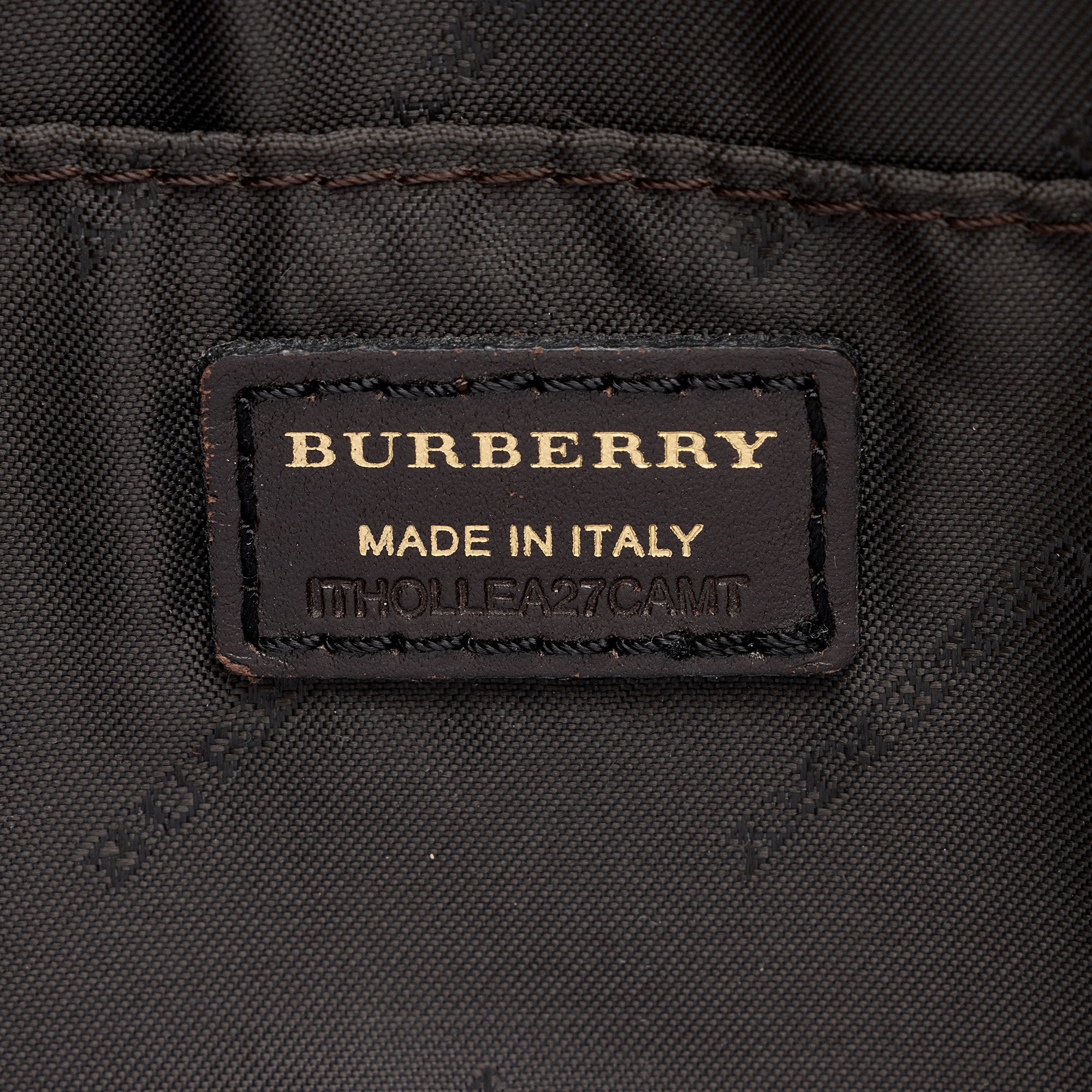 Burberry Haymarket Check Small Crossbody Bag (SHF-pnMphr)