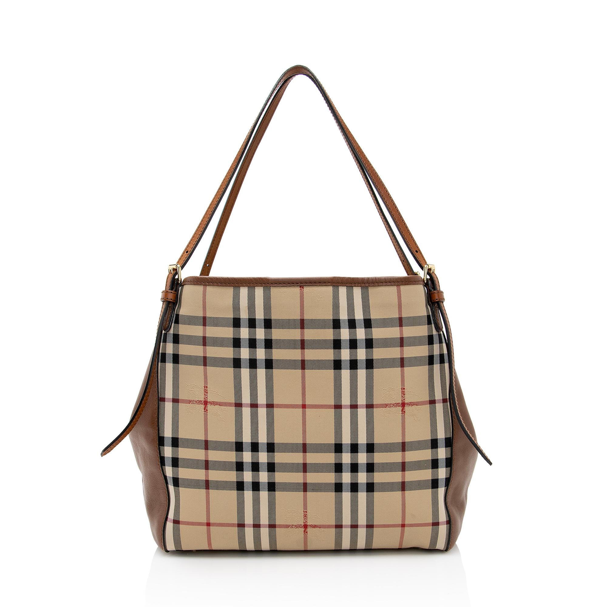 Burberry Horseferry Check Canterbury Small Tote