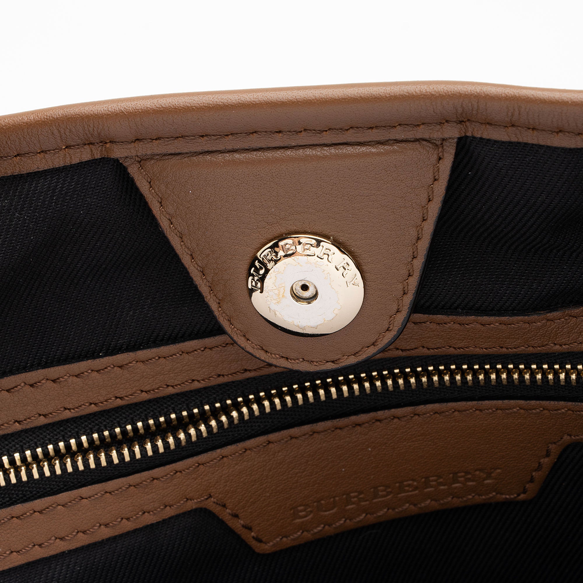 Burberry Horseferry Check Canterbury Small Tote (SHF-TBe3ms)