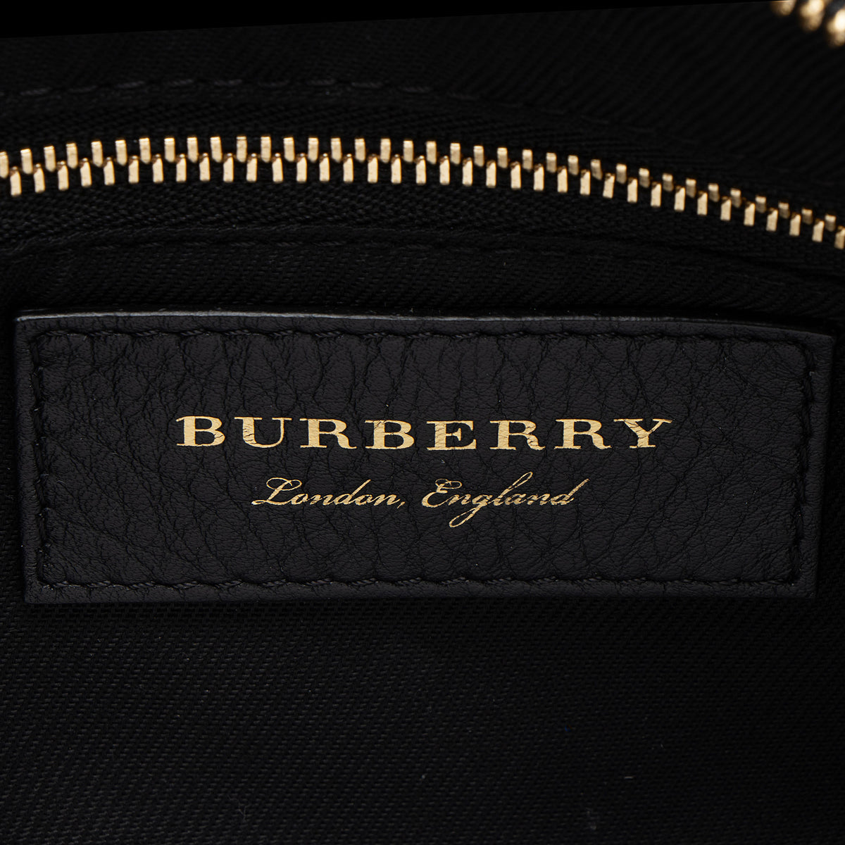 Burberry Horseferry Check Leather Chichester Crossbody
