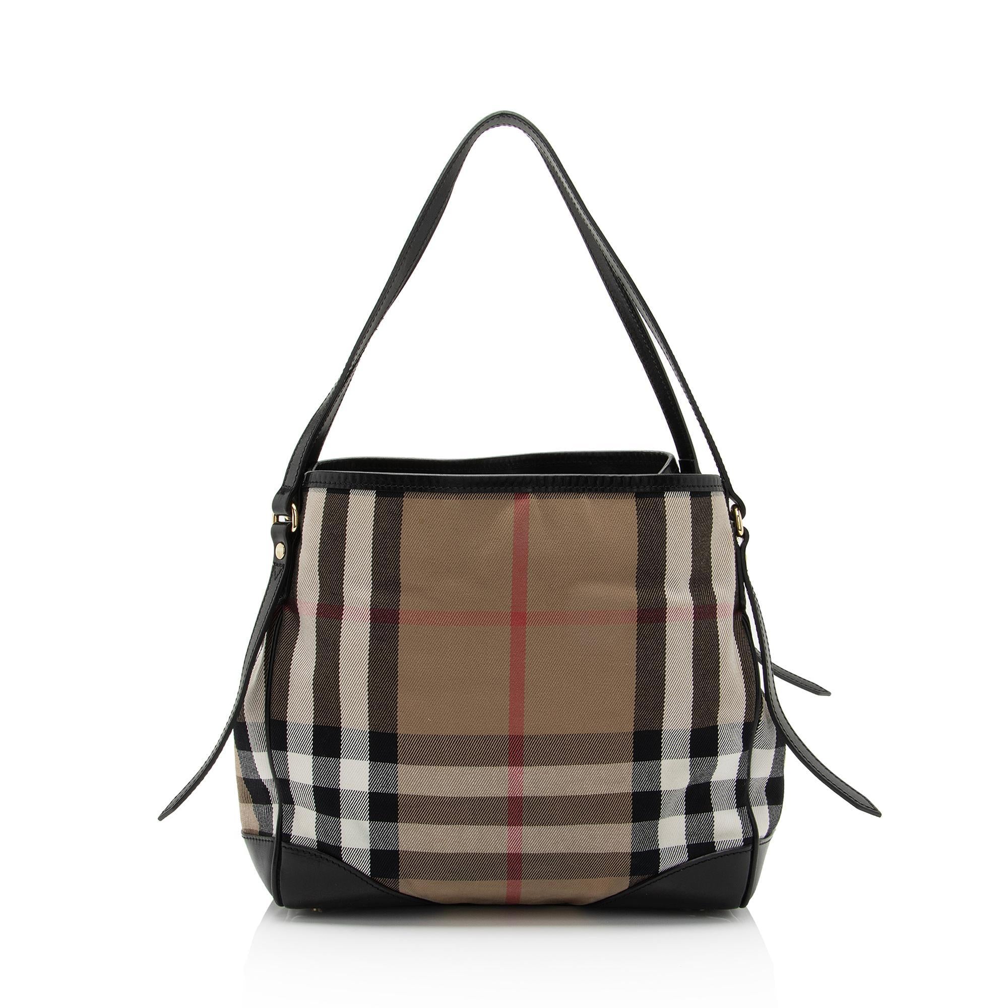 Burberry House Check Canterbury Small Tote (SHF-KAoaBP)