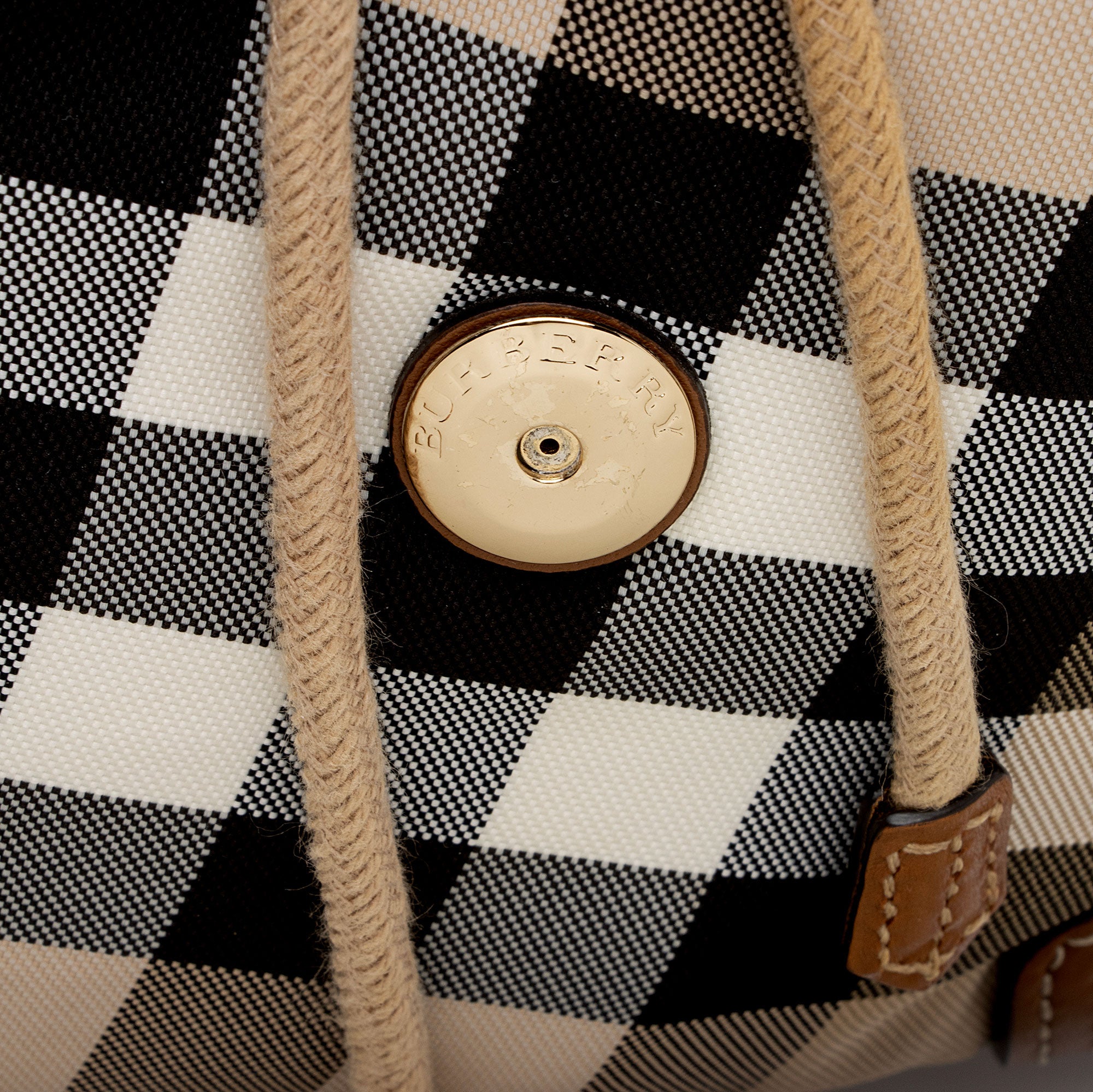 Burberry House Check Dennis Small Backpack - FINAL SALE (SHF-QX7F6Z)