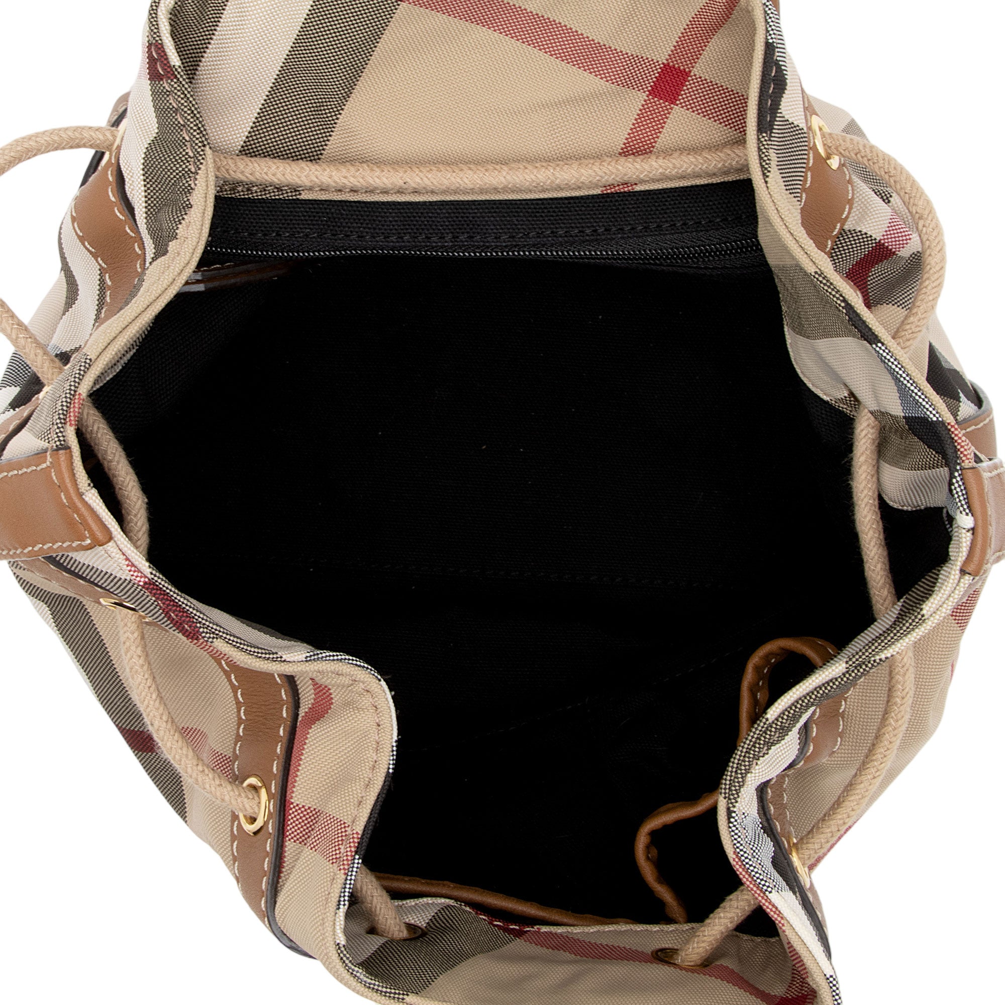 Burberry House Check Dennis Small Backpack - FINAL SALE (SHF-QX7F6Z)