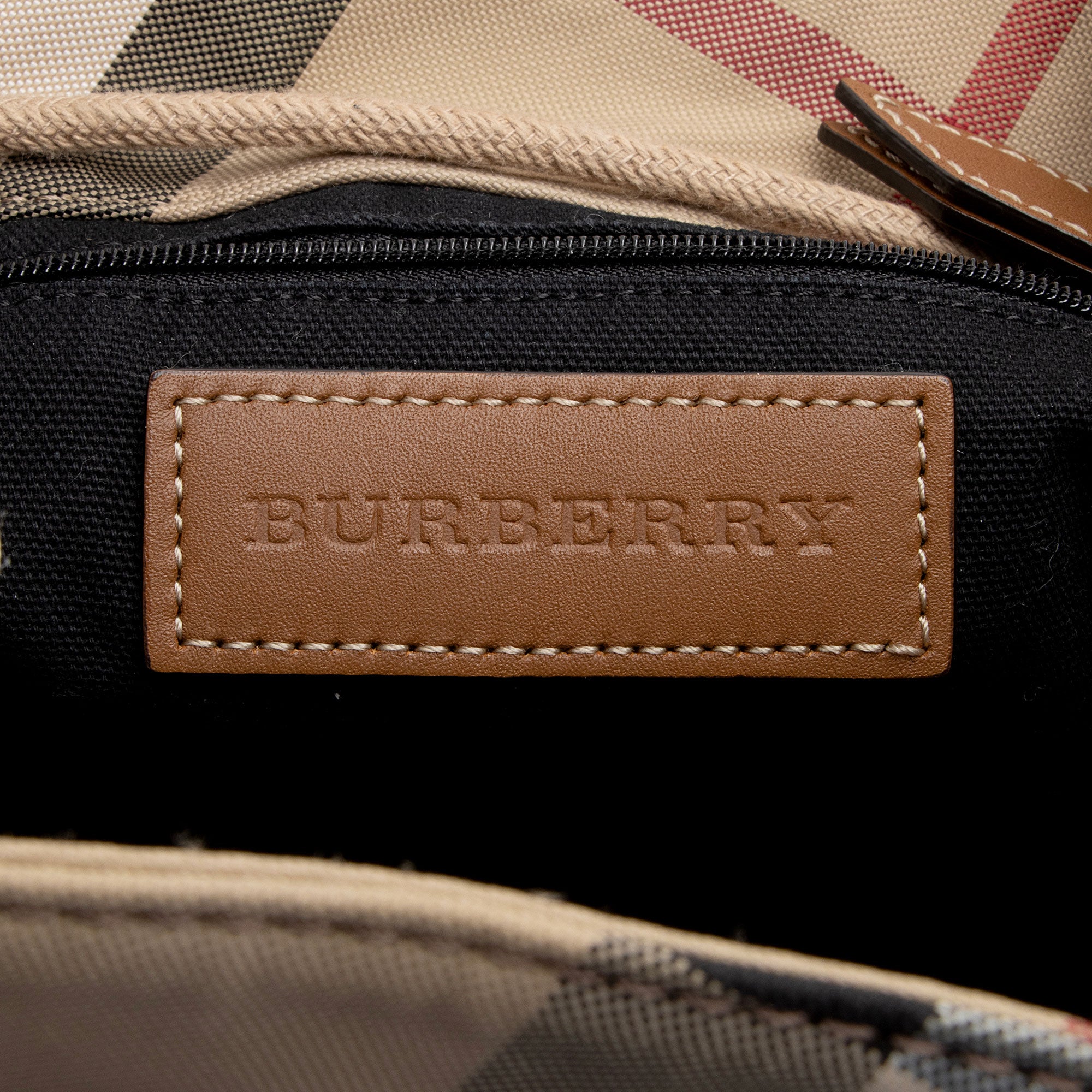 Burberry House Check Dennis Small Backpack - FINAL SALE (SHF-QX7F6Z)