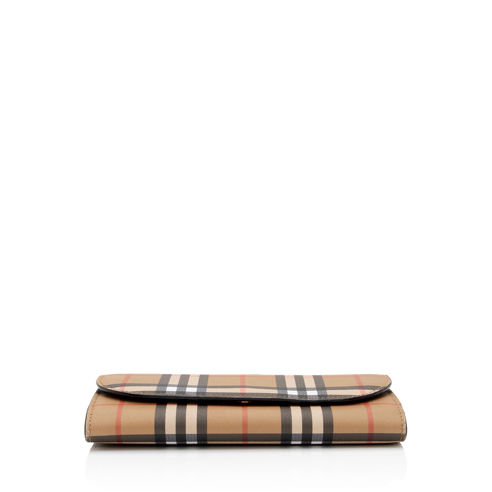 Burberry House Check Henley Chain Wallet (SHF-OabVyk)