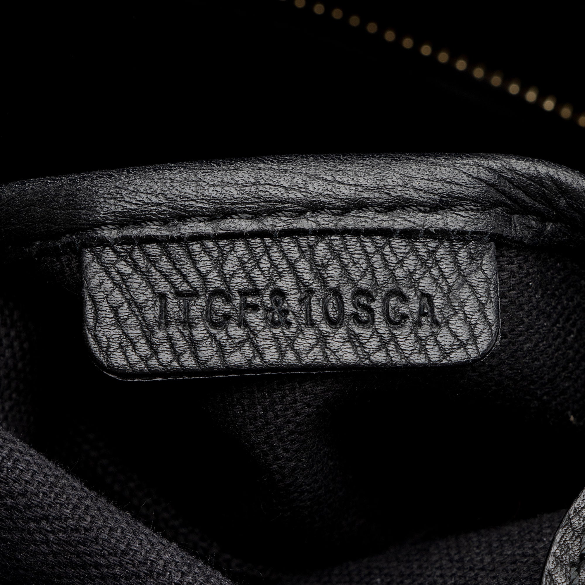 Burberry House Check Leather Banner Small Tote