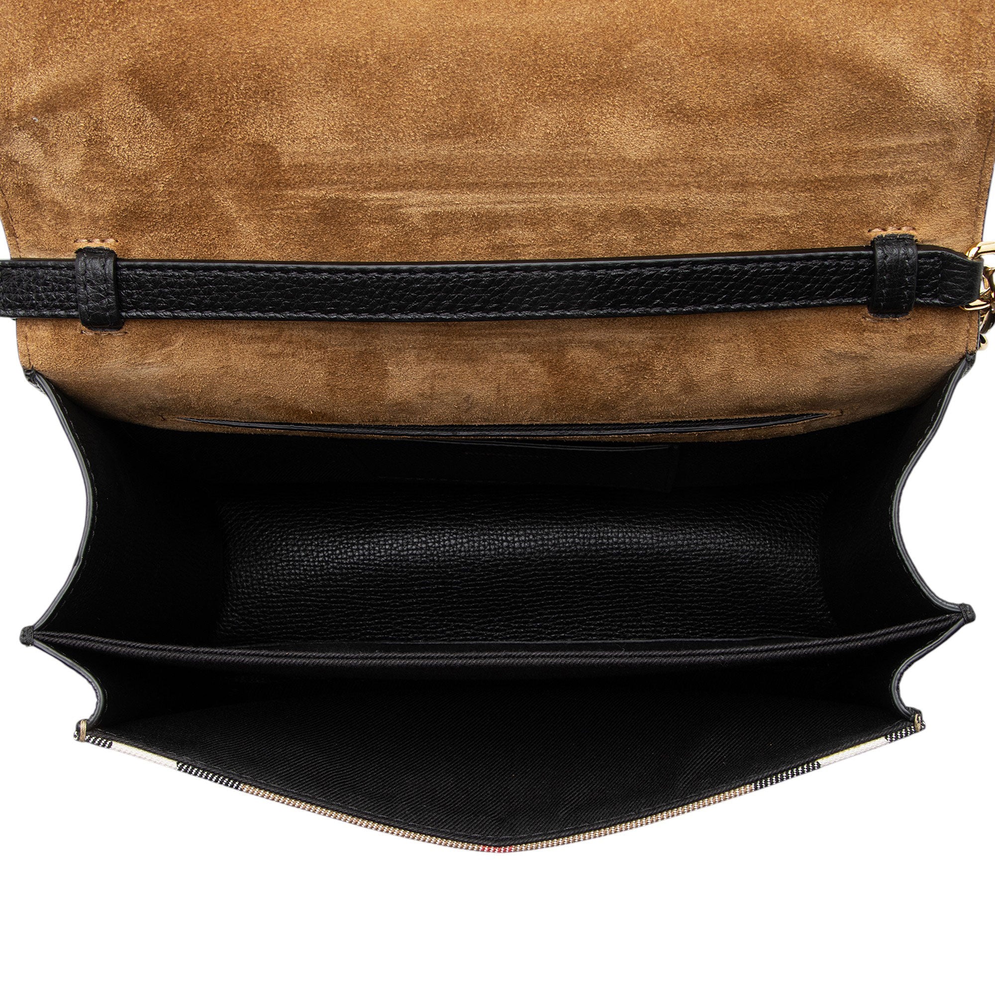 Burberry House Check Macken Chain Small Crossbody